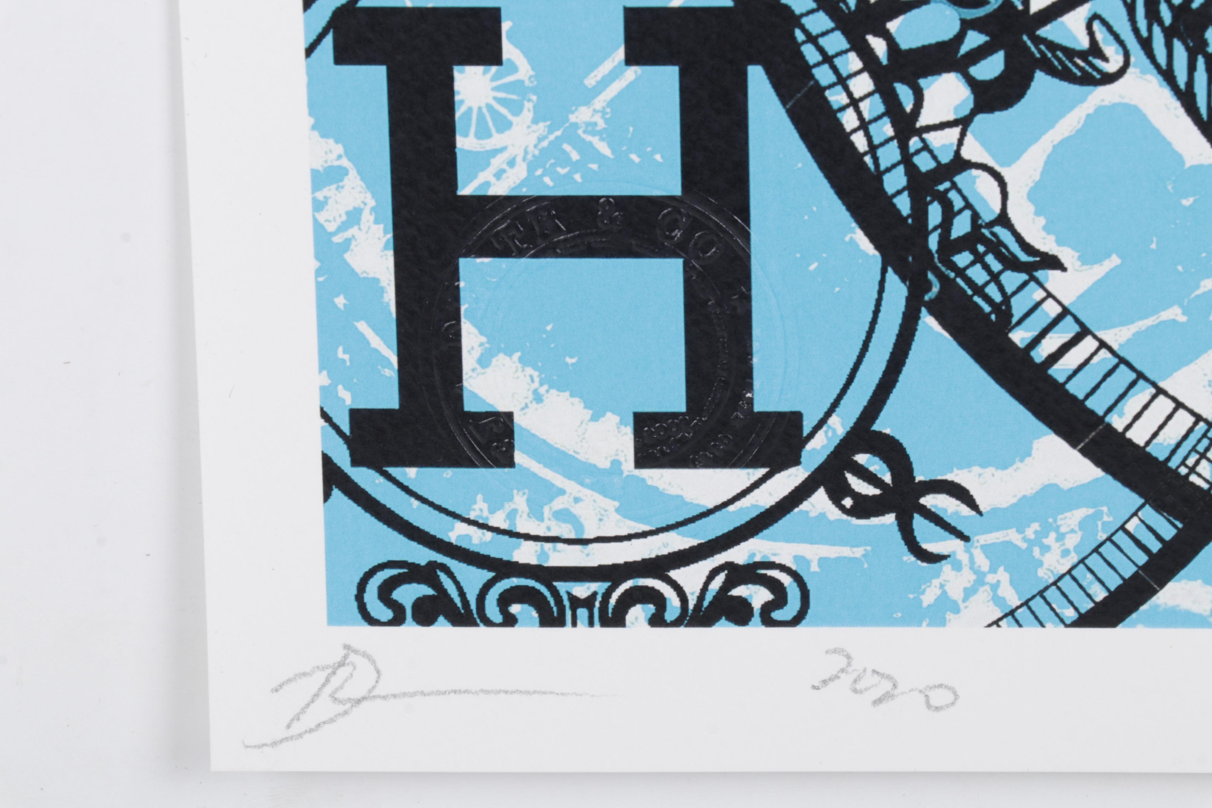 Death NYC Pop Art Graphic Print Homage to Mickey Mouse and Hermès, 2020