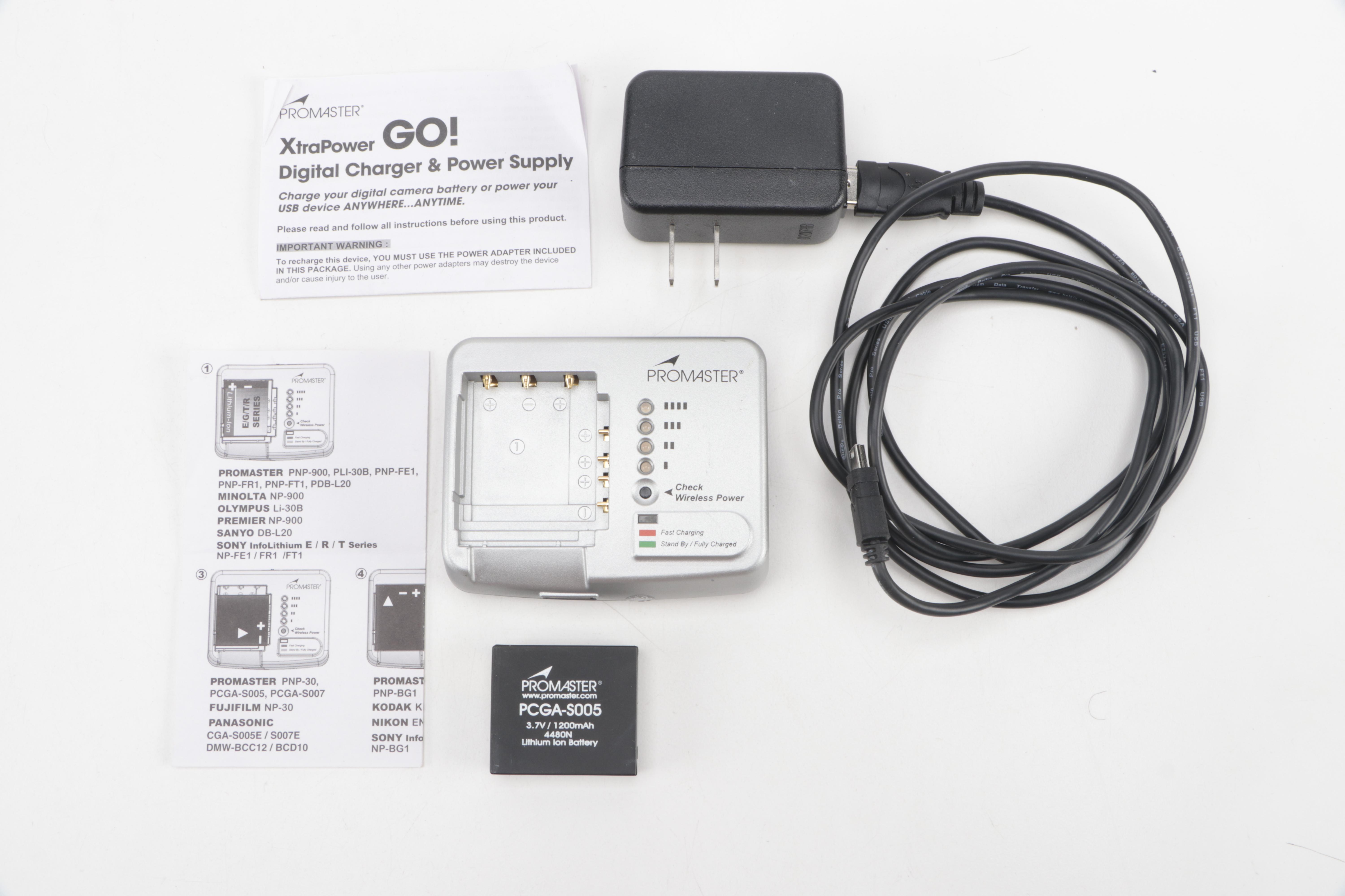 Leica C-LUX 1 Digital Camera with Battery Chargers, SD Cards and More