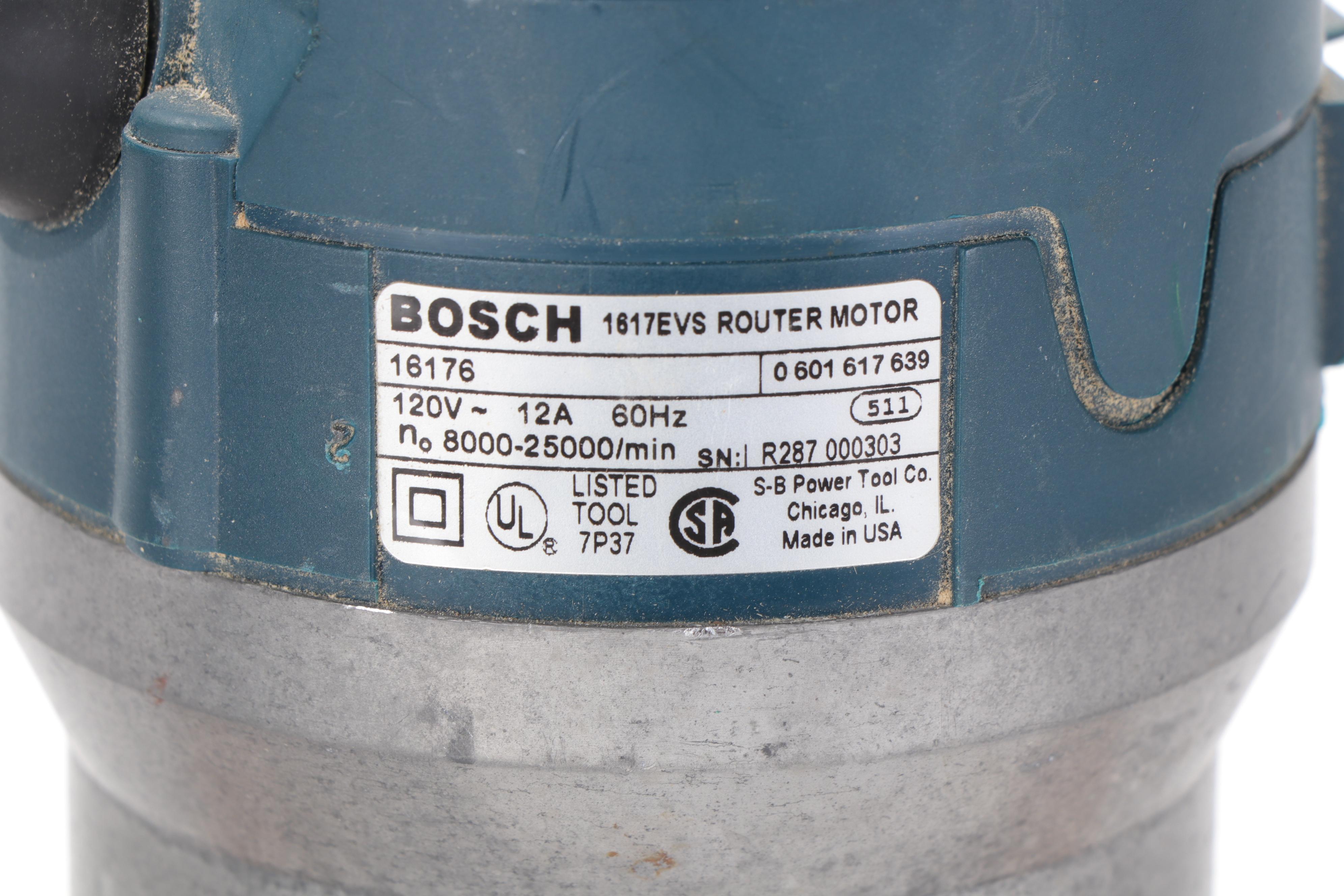 Bosch Router and Deluxe Router Guide