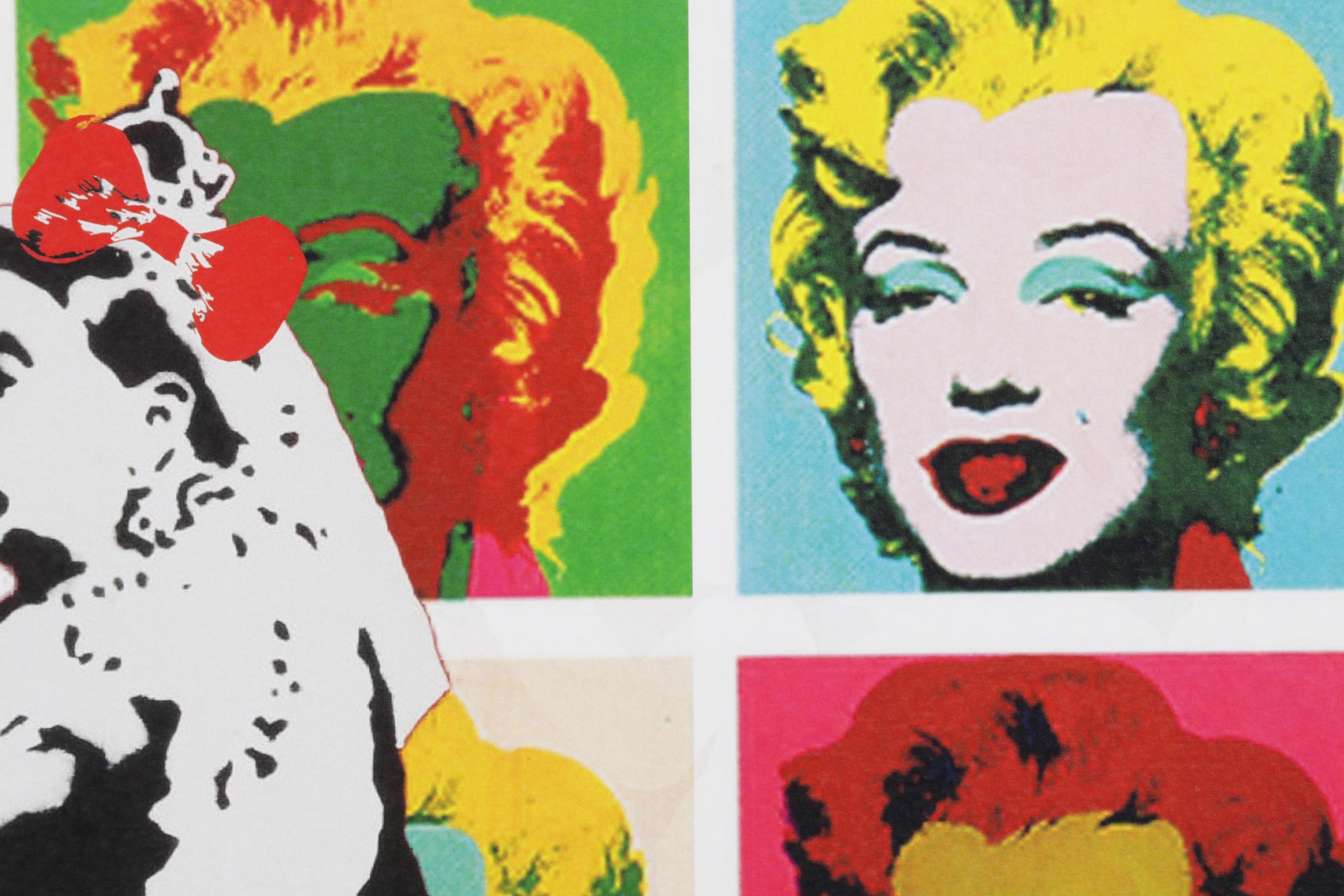 Death NYC Pop Art Homage to Andy Warhol Featuring Queen Elizabeth, 2022