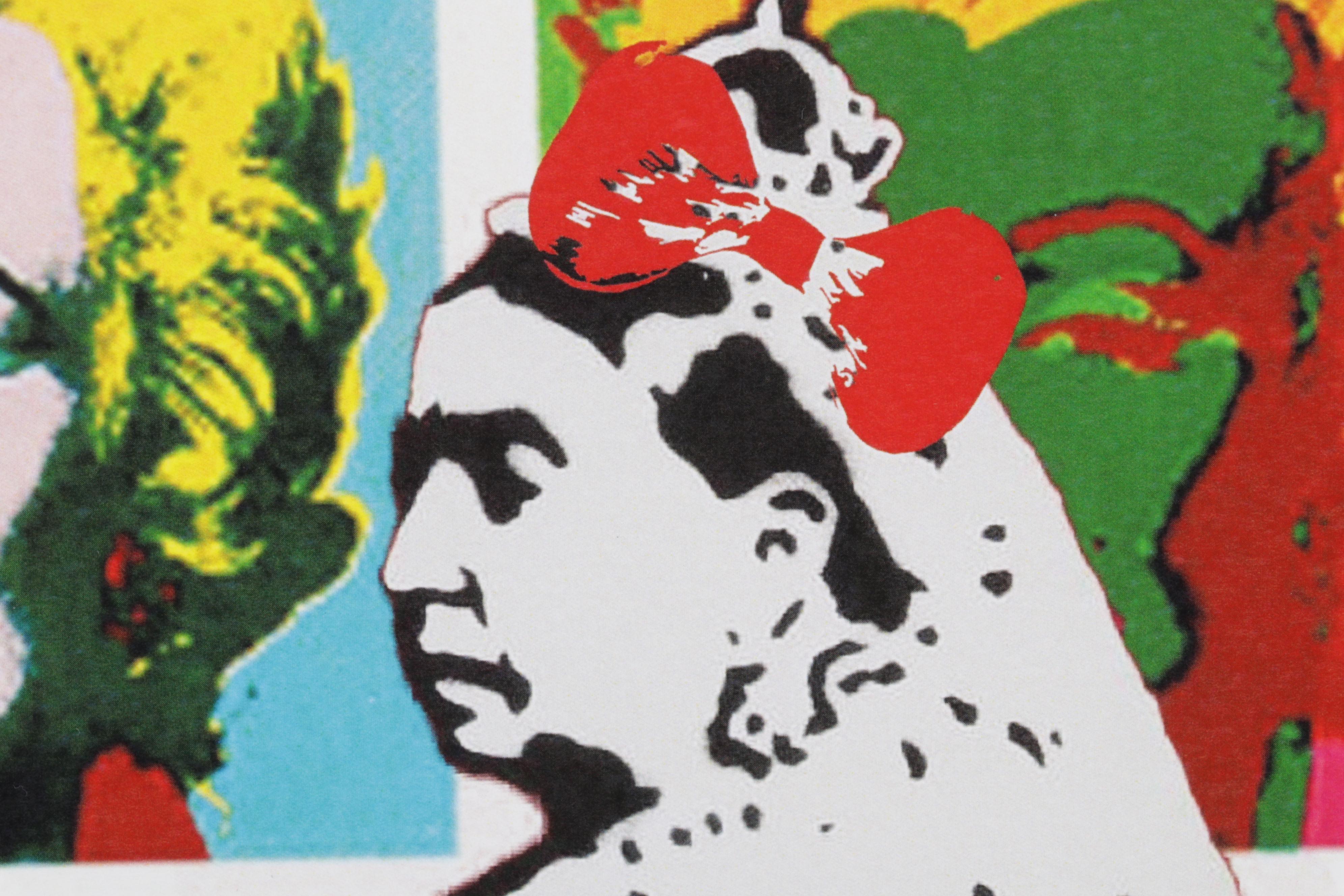Death NYC Pop Art Homage to Andy Warhol Featuring Queen Elizabeth, 2022