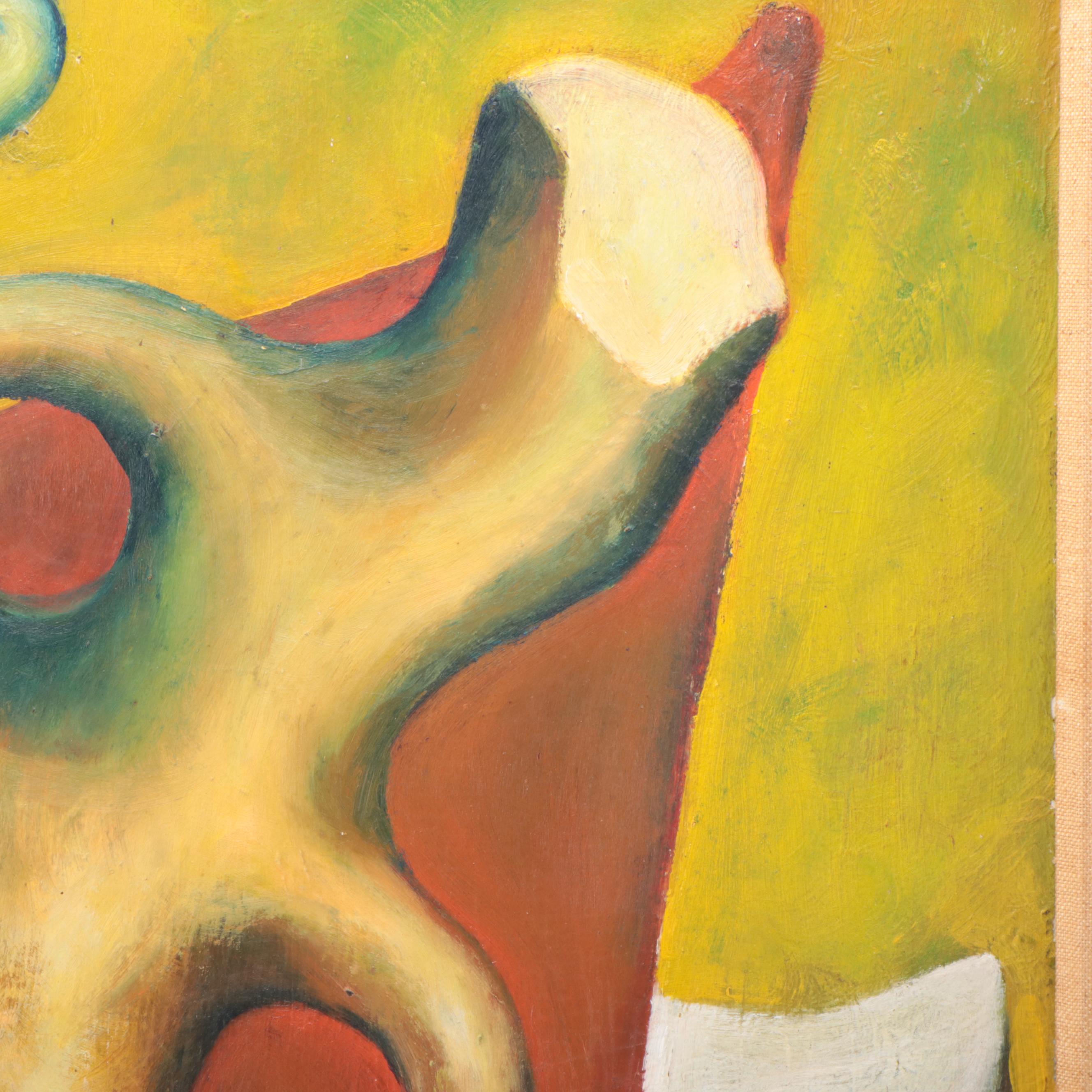 Surrealist Abstract Oil Painting