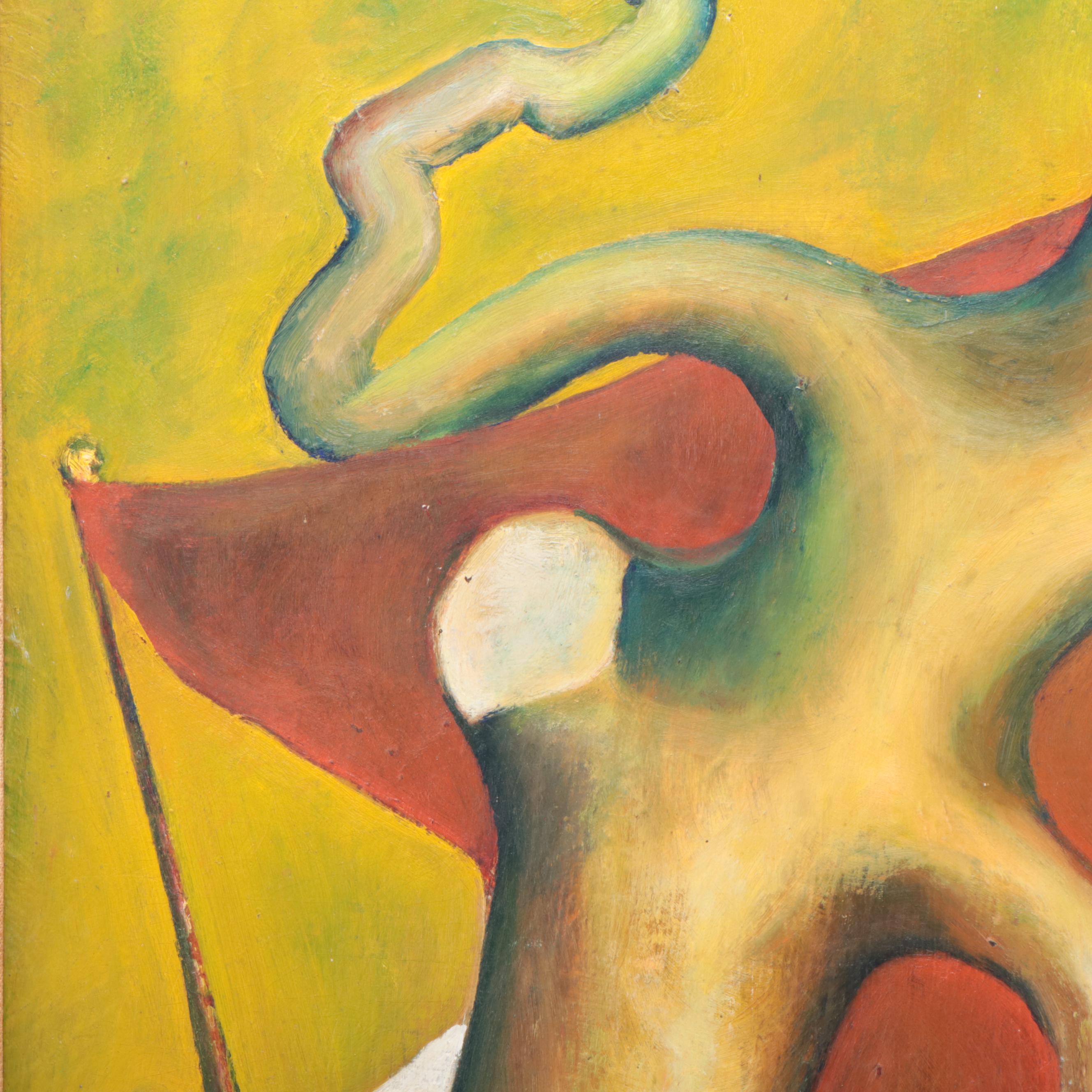 Surrealist Abstract Oil Painting