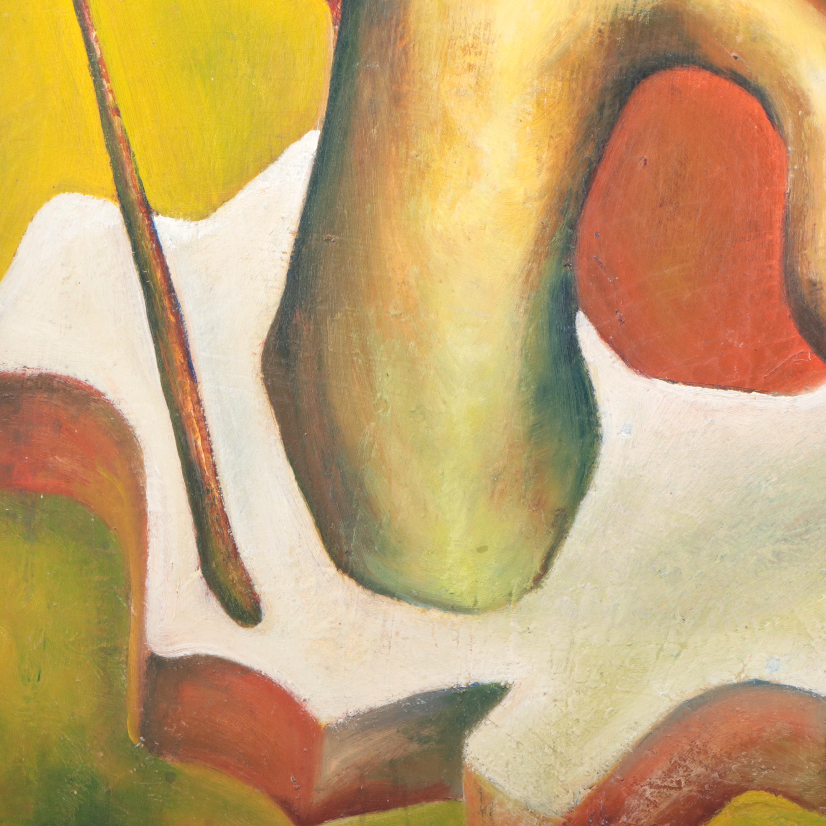 Surrealist Abstract Oil Painting