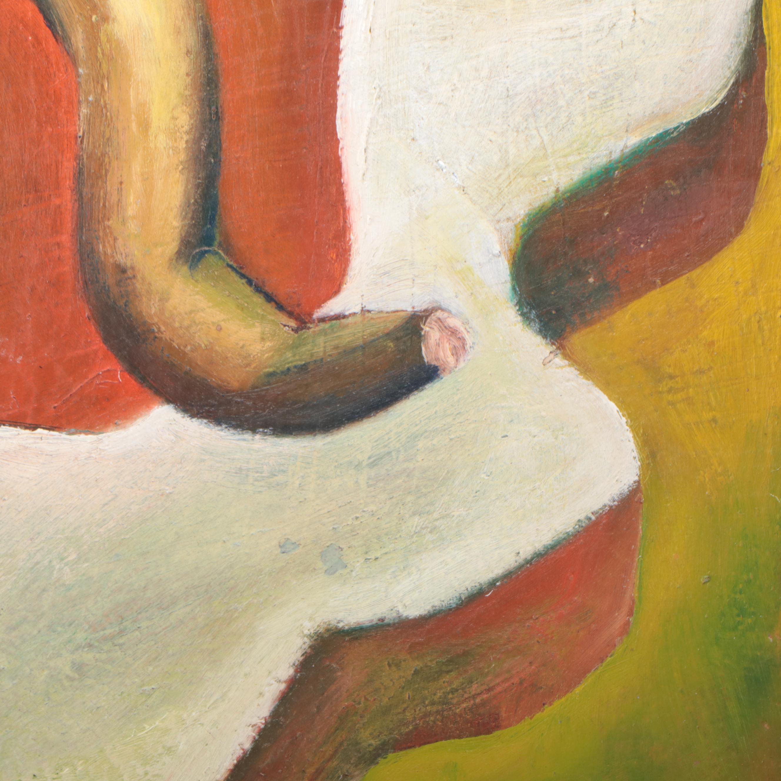 Surrealist Abstract Oil Painting