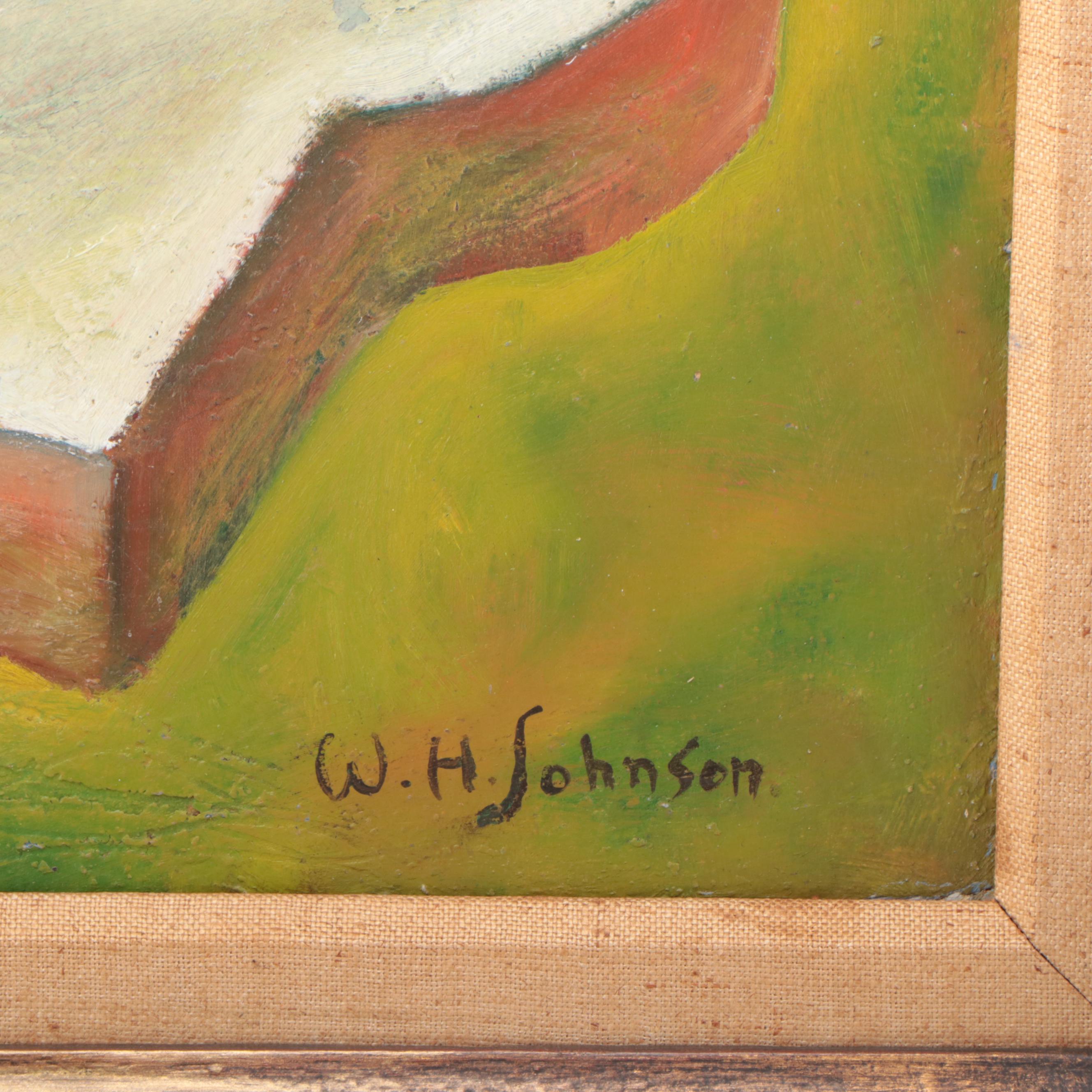 Surrealist Abstract Oil Painting