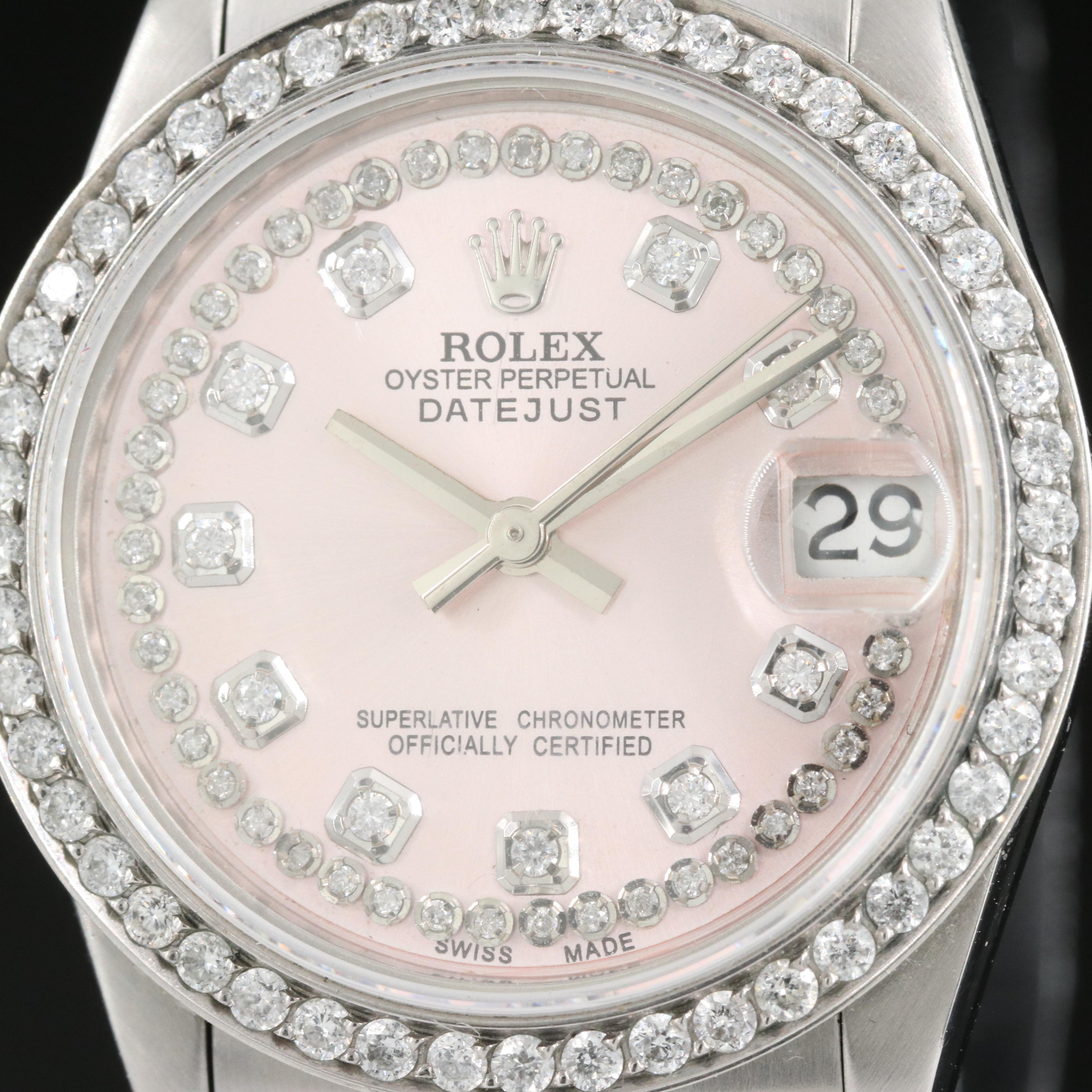 1987 - 1988 Rolex Datejust Diamond Dial and Bezel 31mm Watch