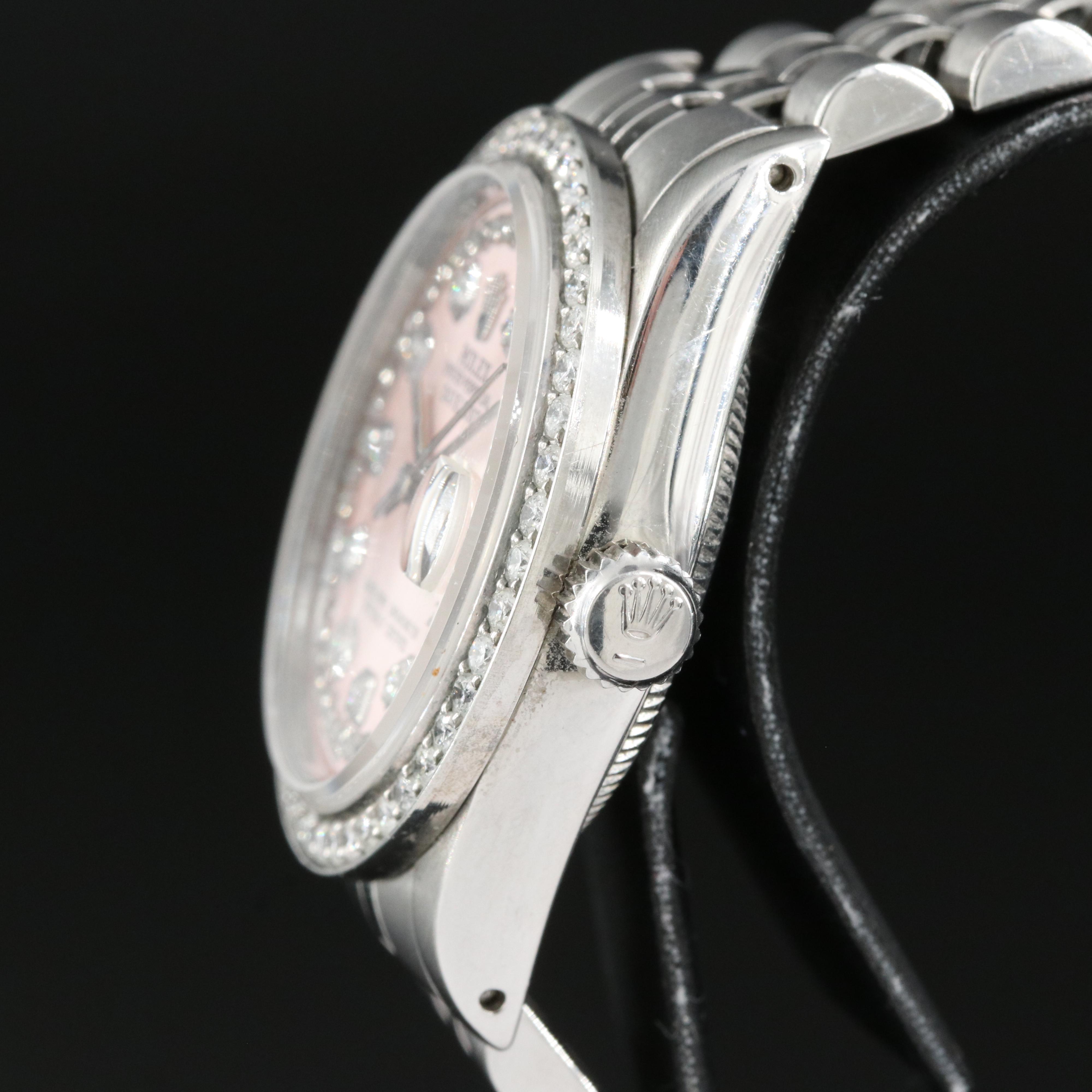 1987 - 1988 Rolex Datejust Diamond Dial and Bezel 31mm Watch