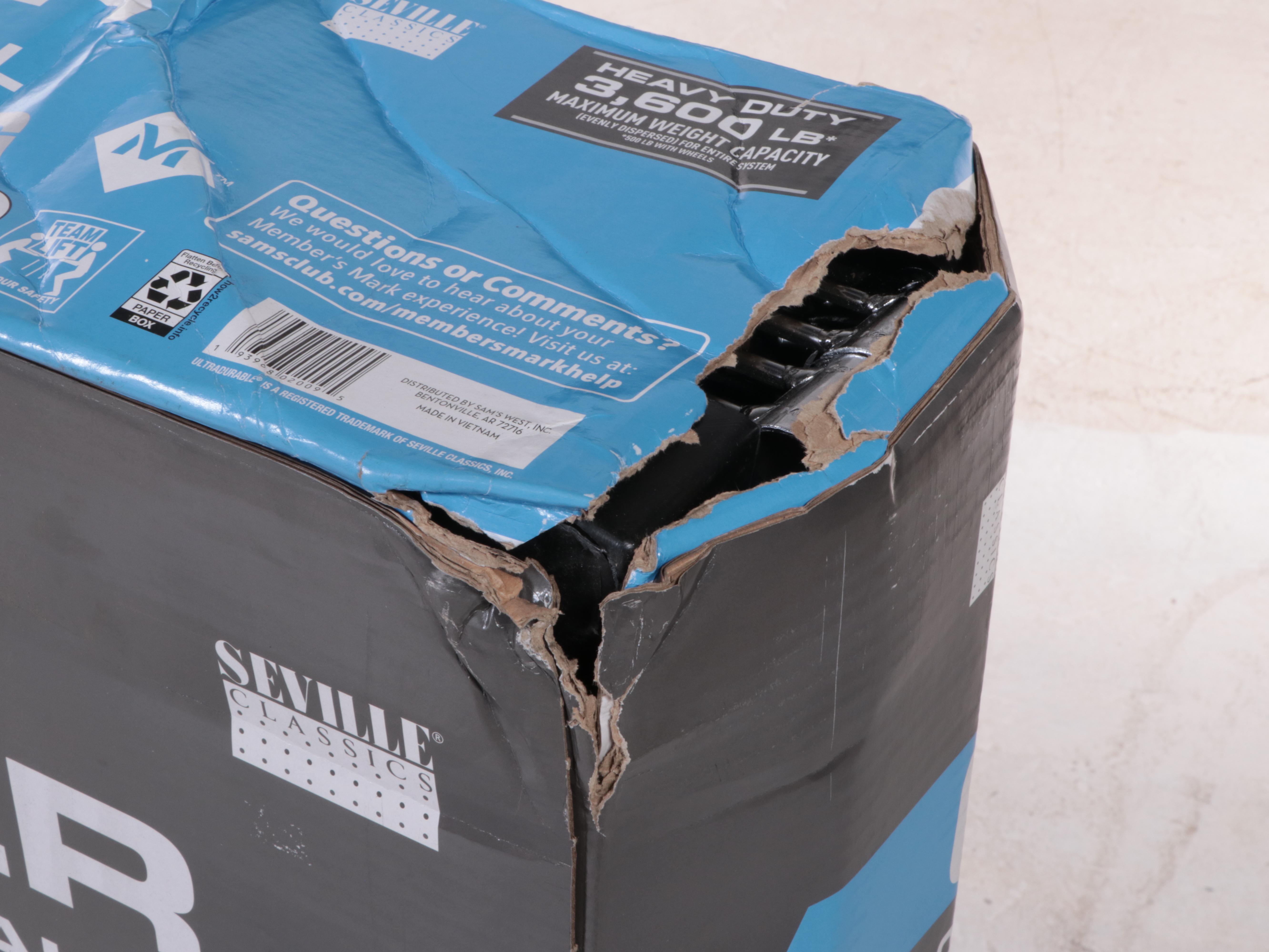 Member's Mark Six-Tier Steel Wire Commercial Shelving