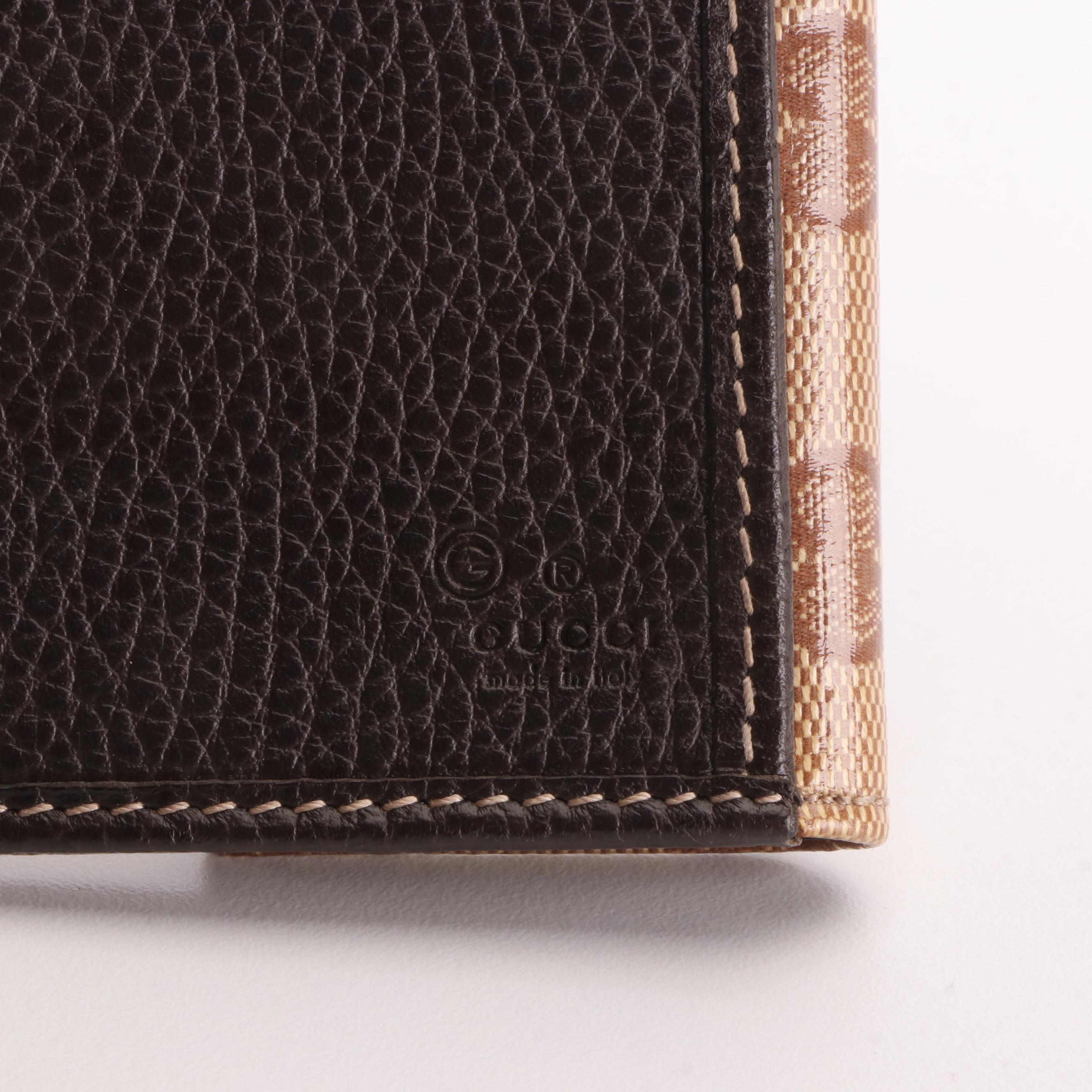 Gucci Eclipse GG Imprime Continental Wallet