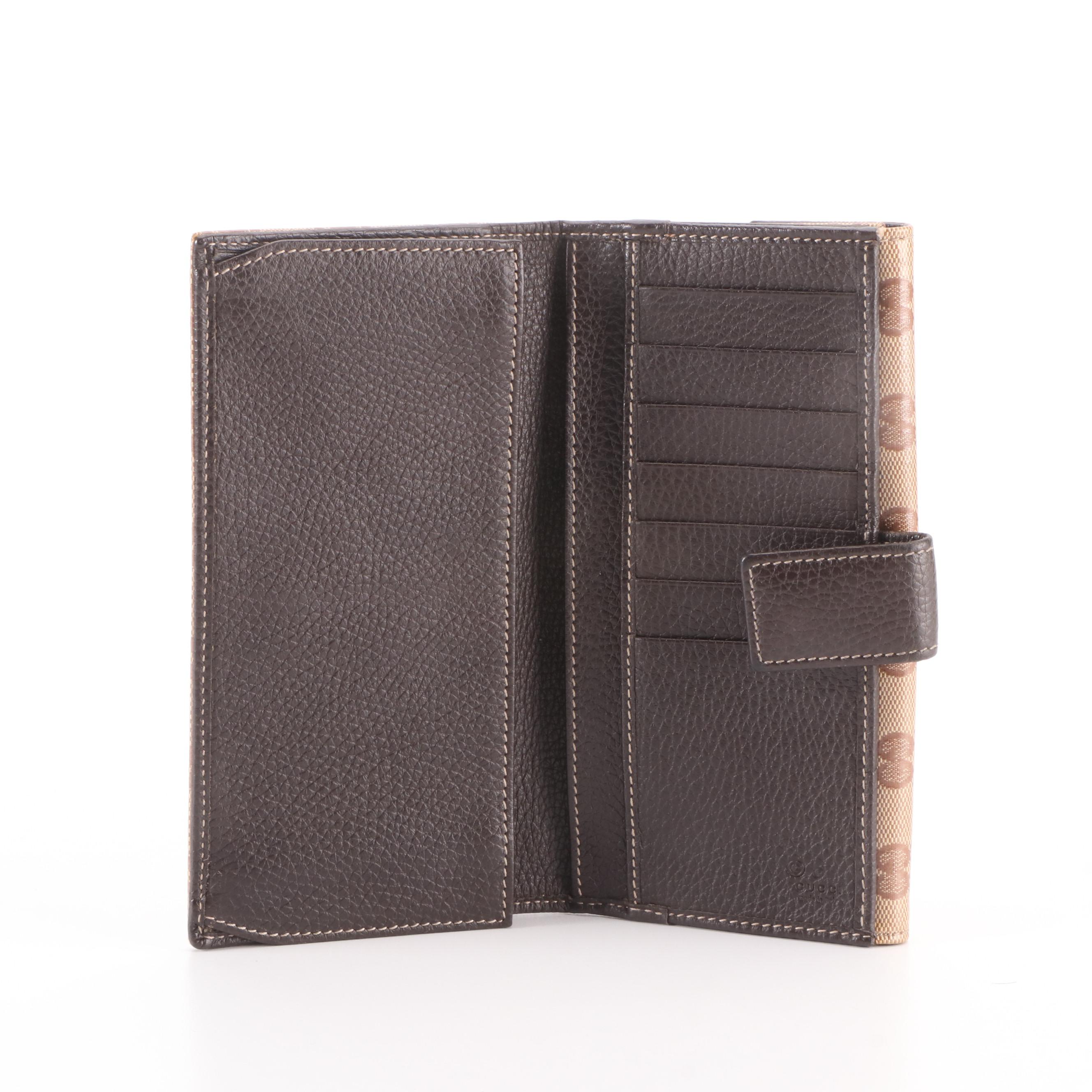 Gucci Eclipse GG Imprime Continental Wallet