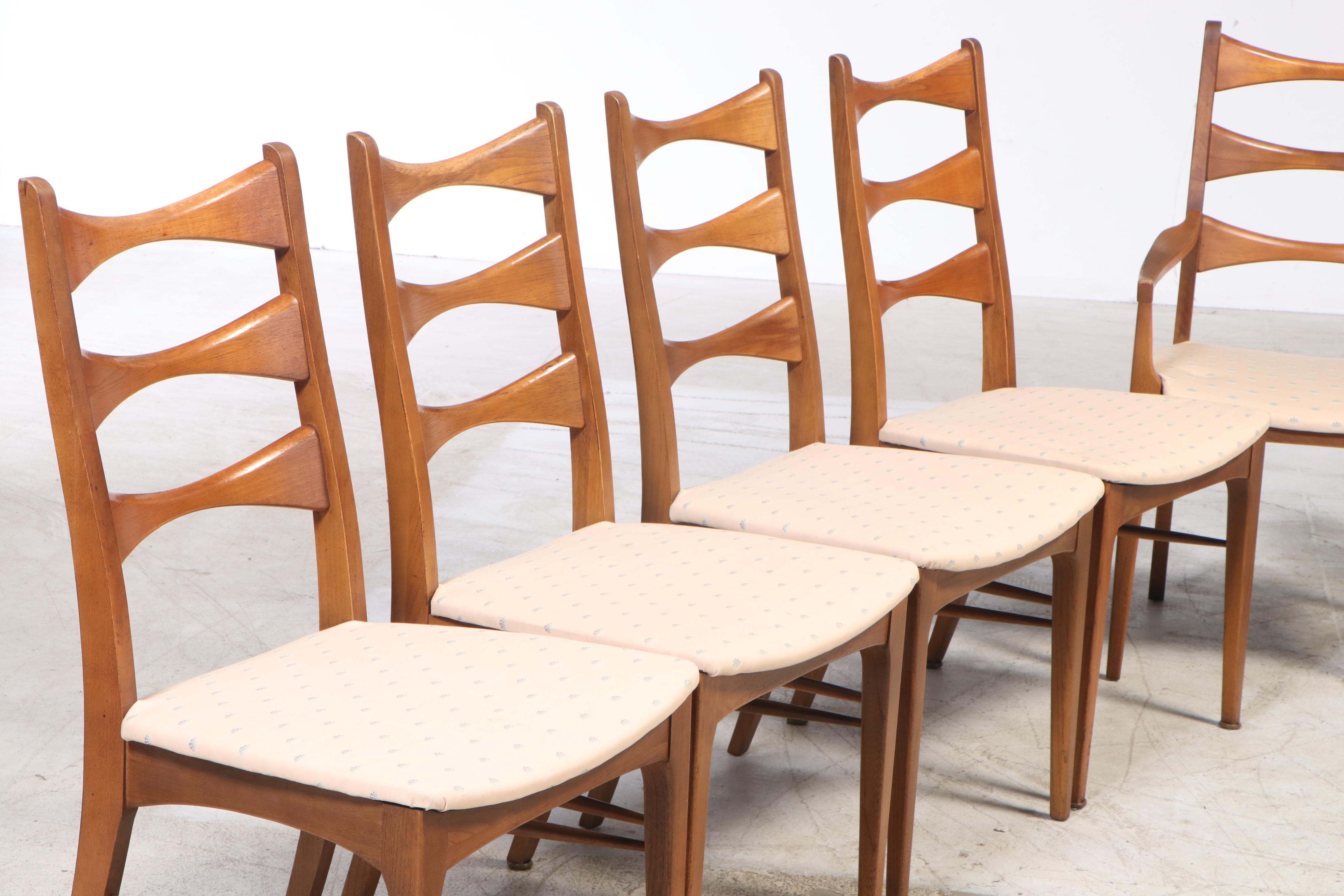 Mid Century Modern Walnut Dining Set