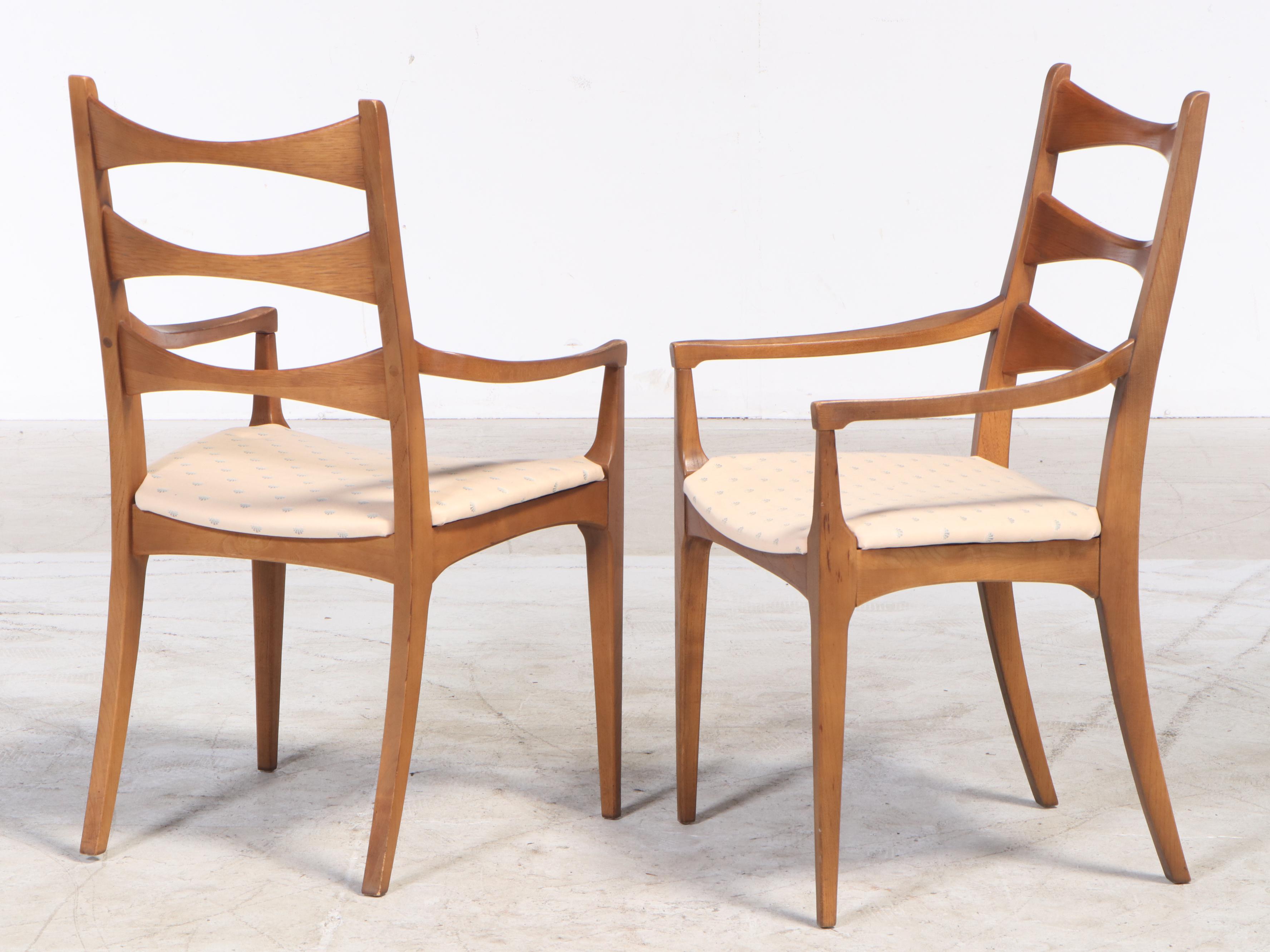 Mid Century Modern Walnut Dining Set