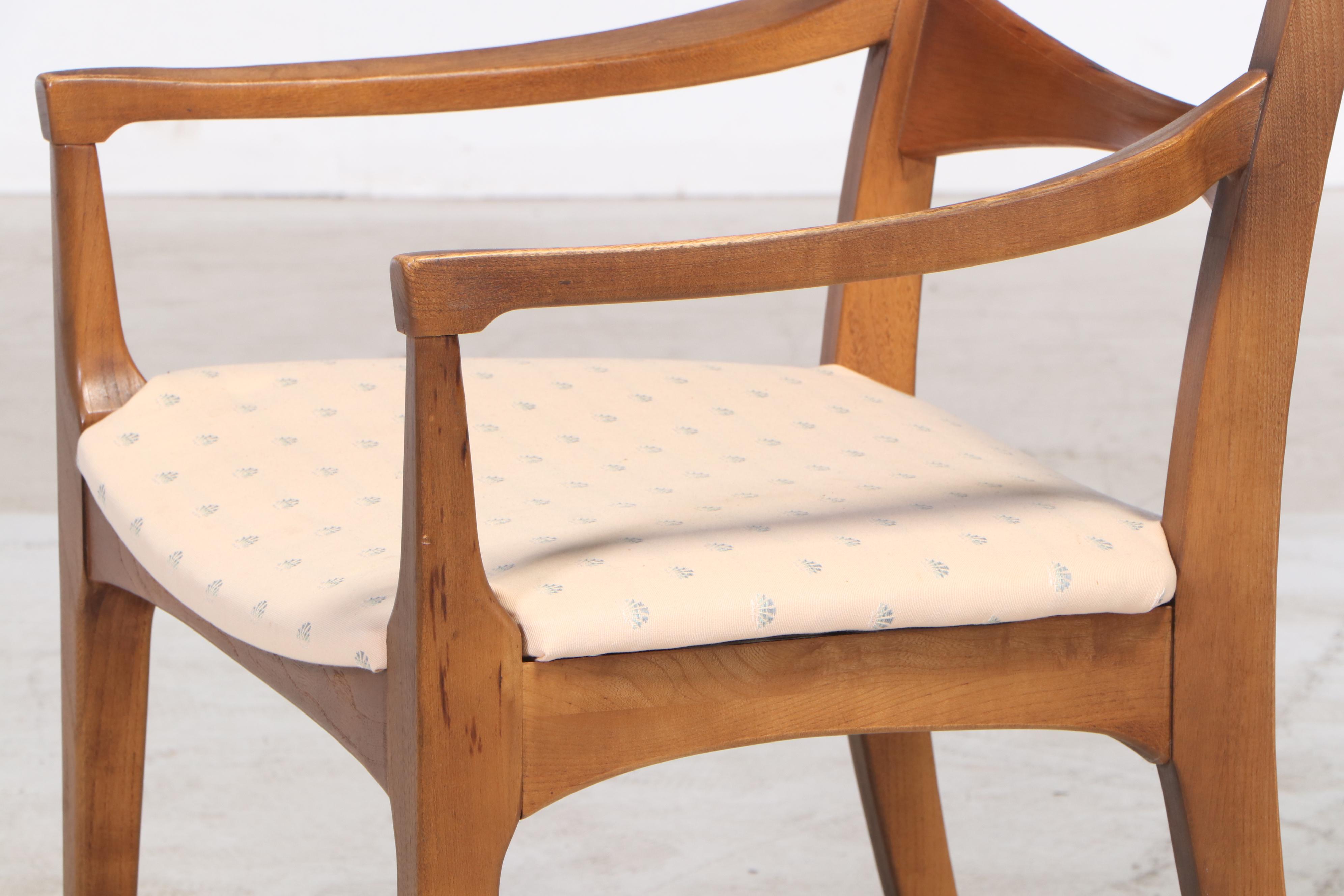 Mid Century Modern Walnut Dining Set