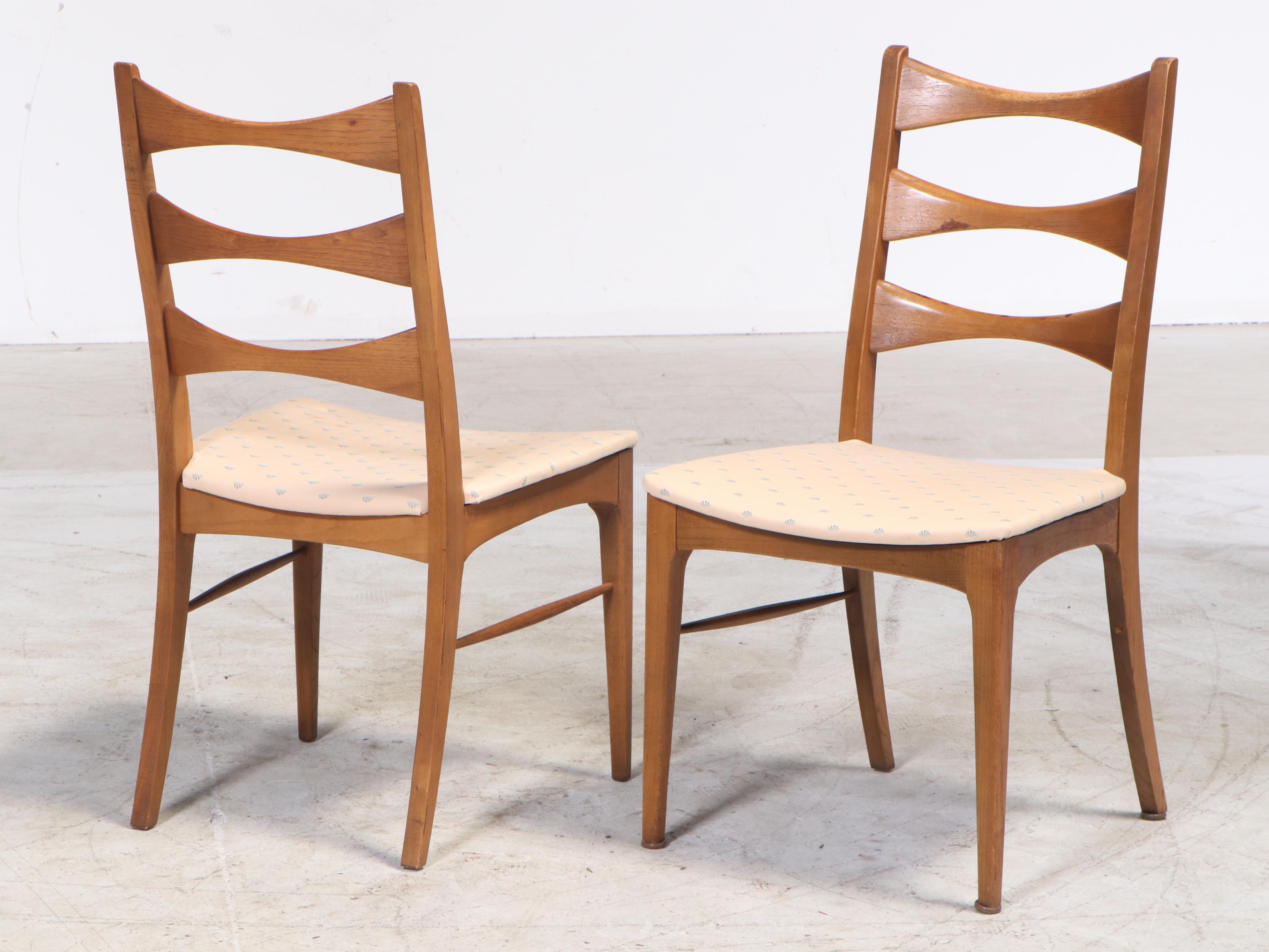 Mid Century Modern Walnut Dining Set