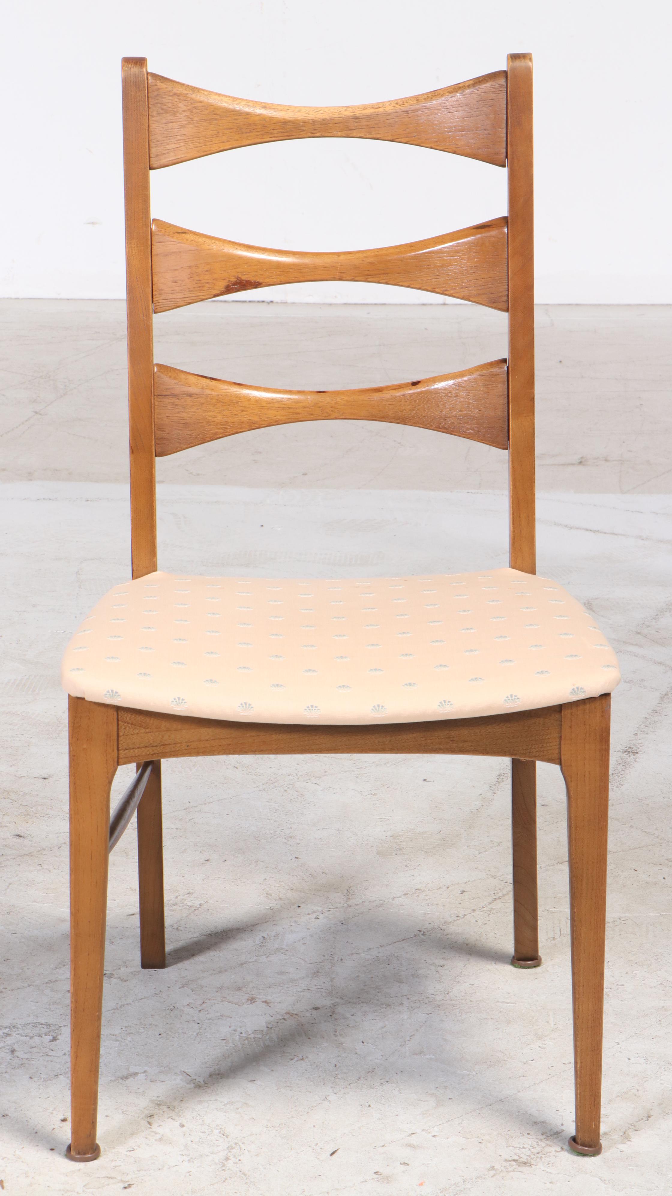 Mid Century Modern Walnut Dining Set