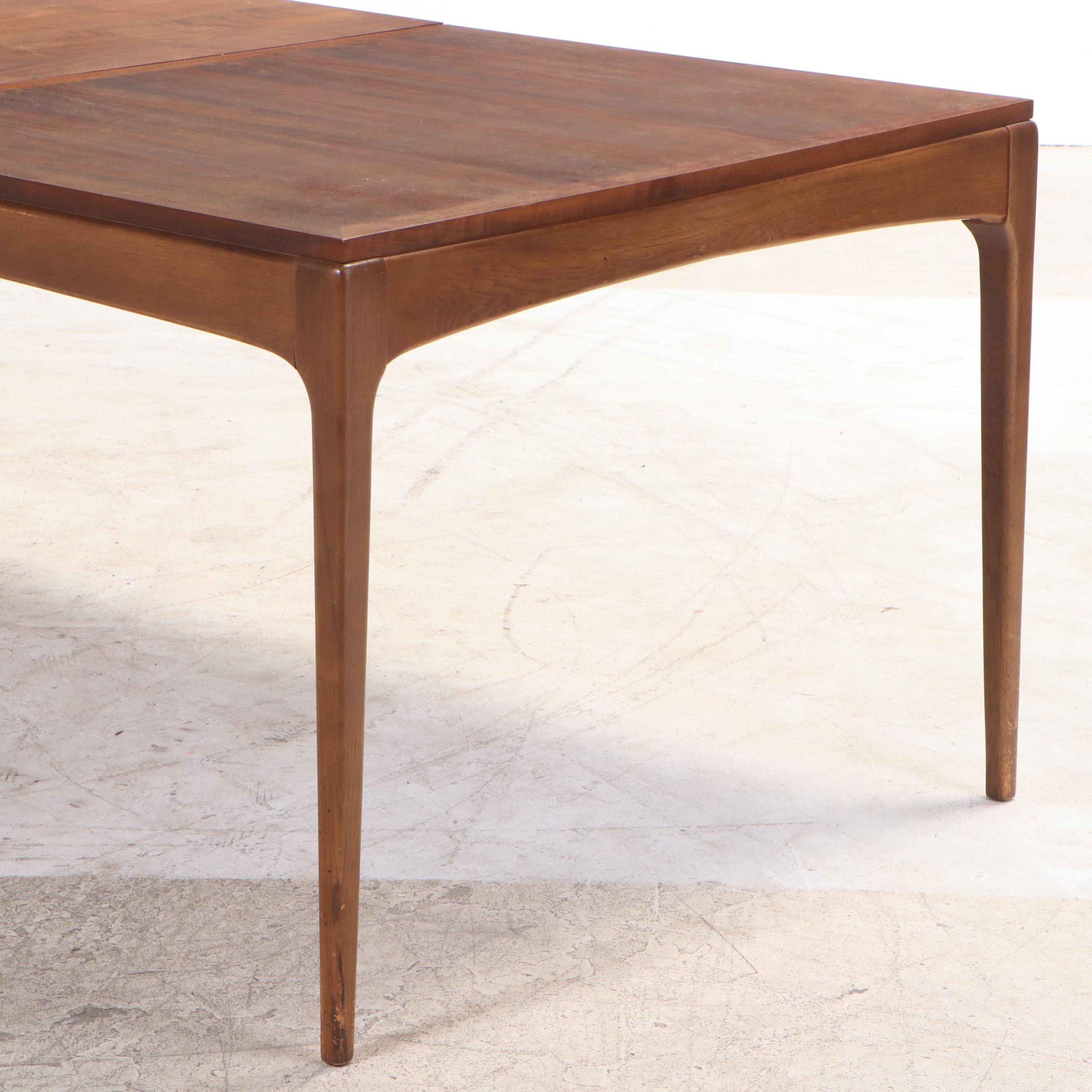 Mid Century Modern Walnut Dining Set