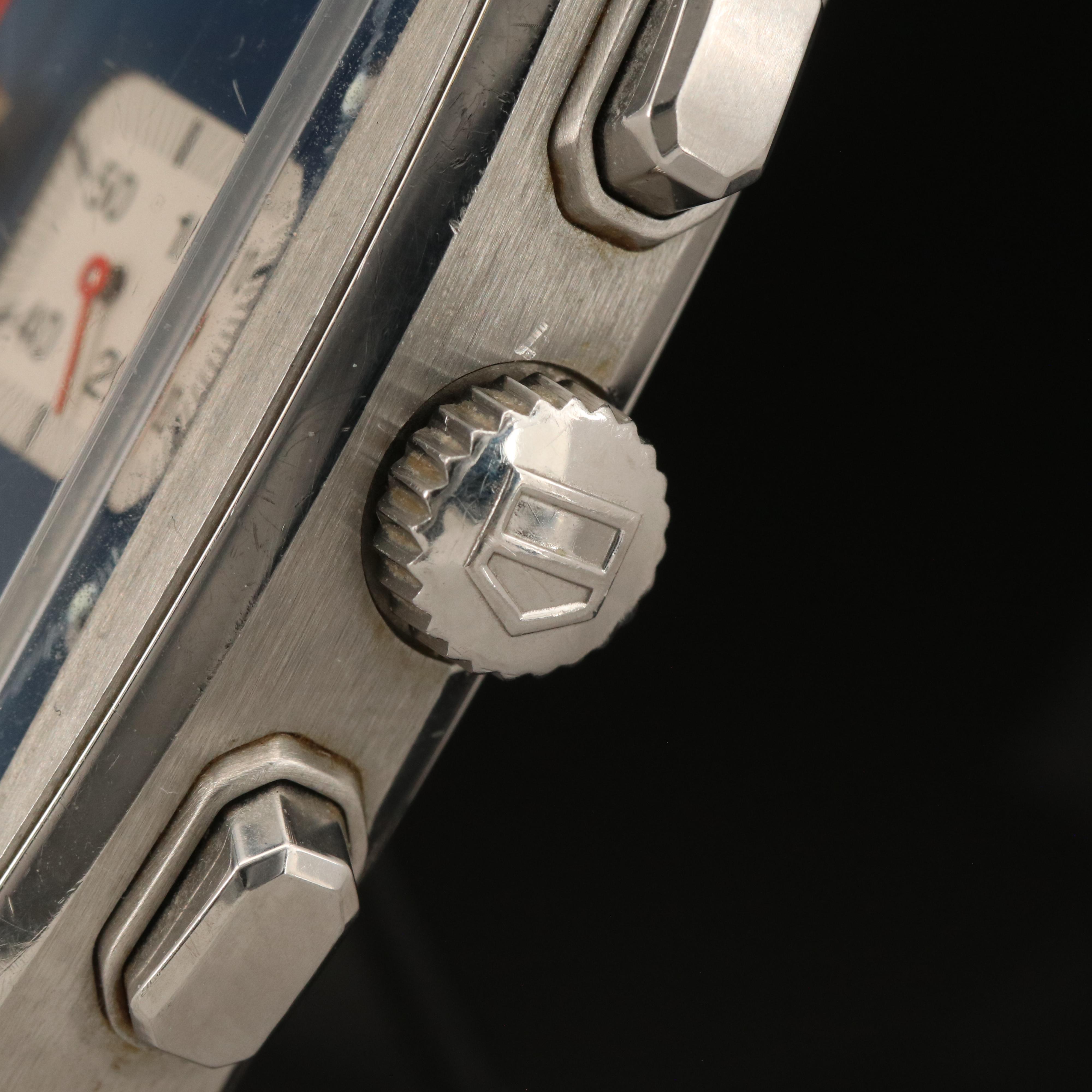 TAG Heuer Monaco Steve McQueen Style Chronograph Watch