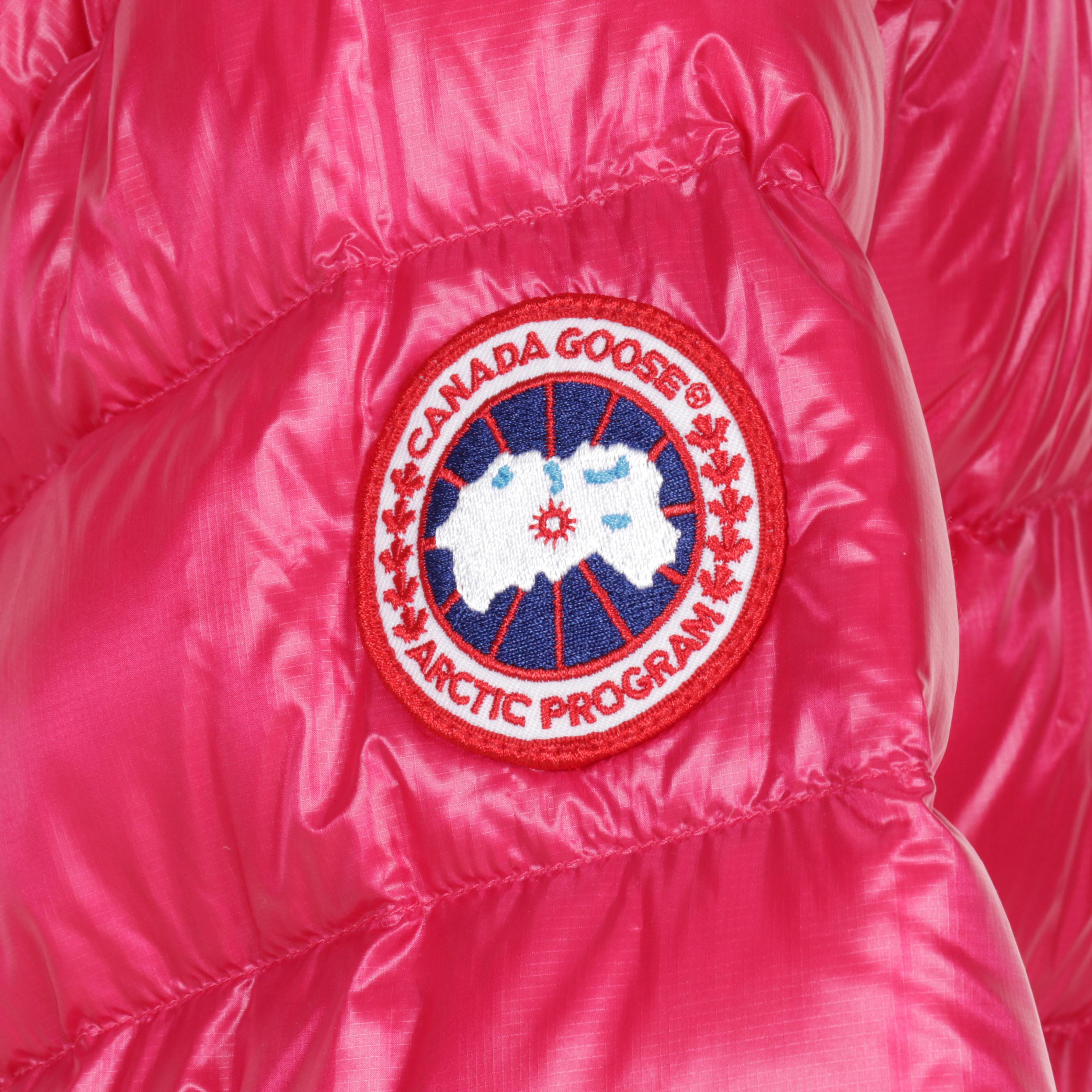 Men's Canada Goose Puffer Jacket In Burdock Pink