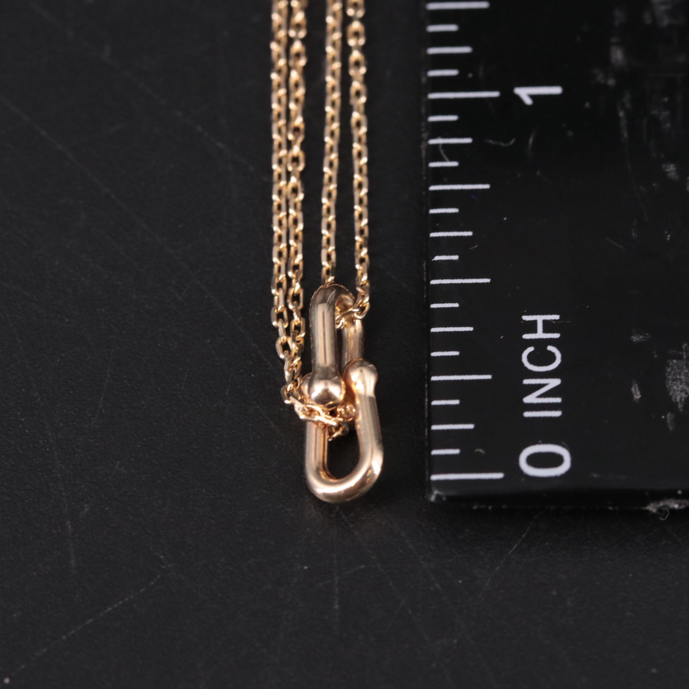 14K Interlocking Bracelet