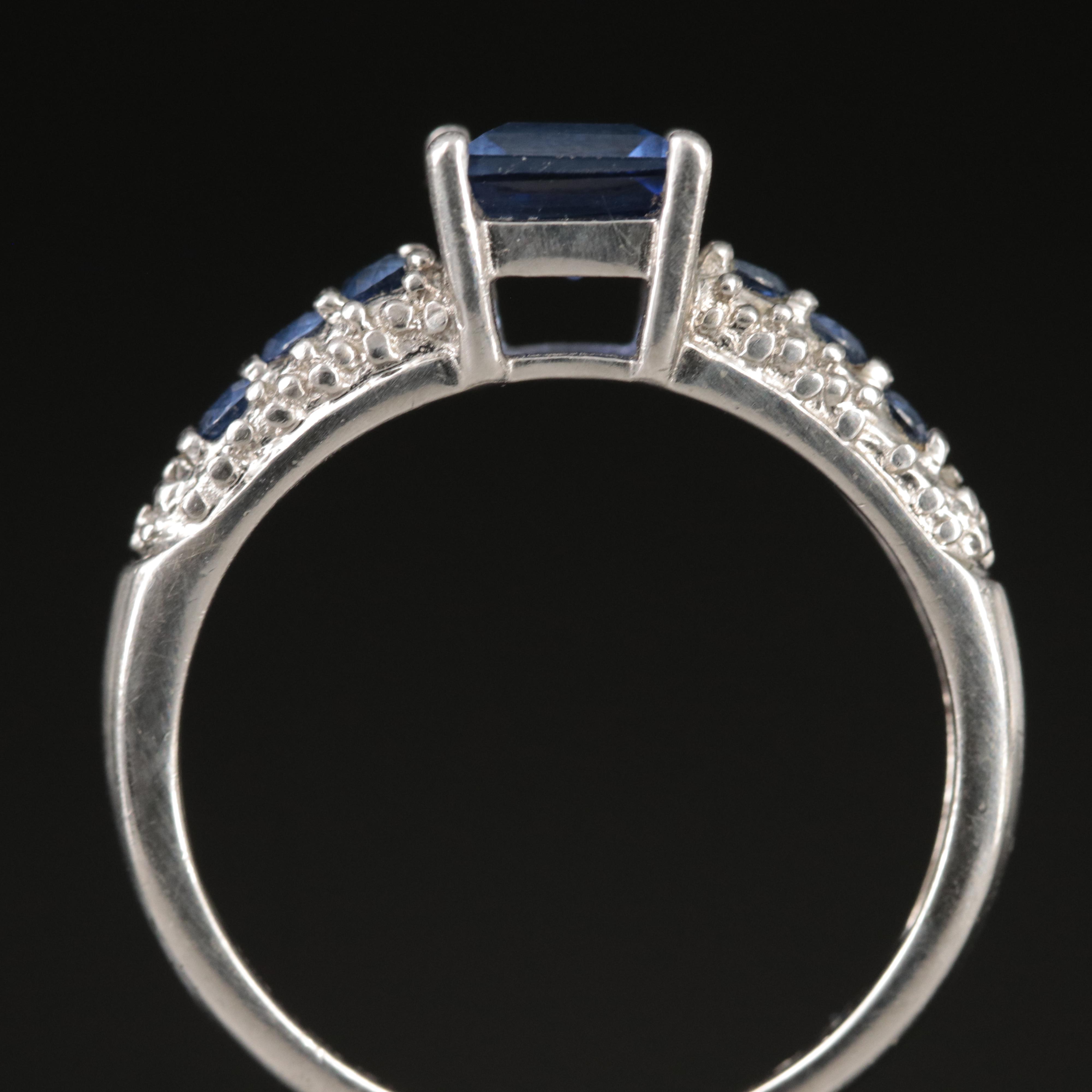 10K Sapphire Ring