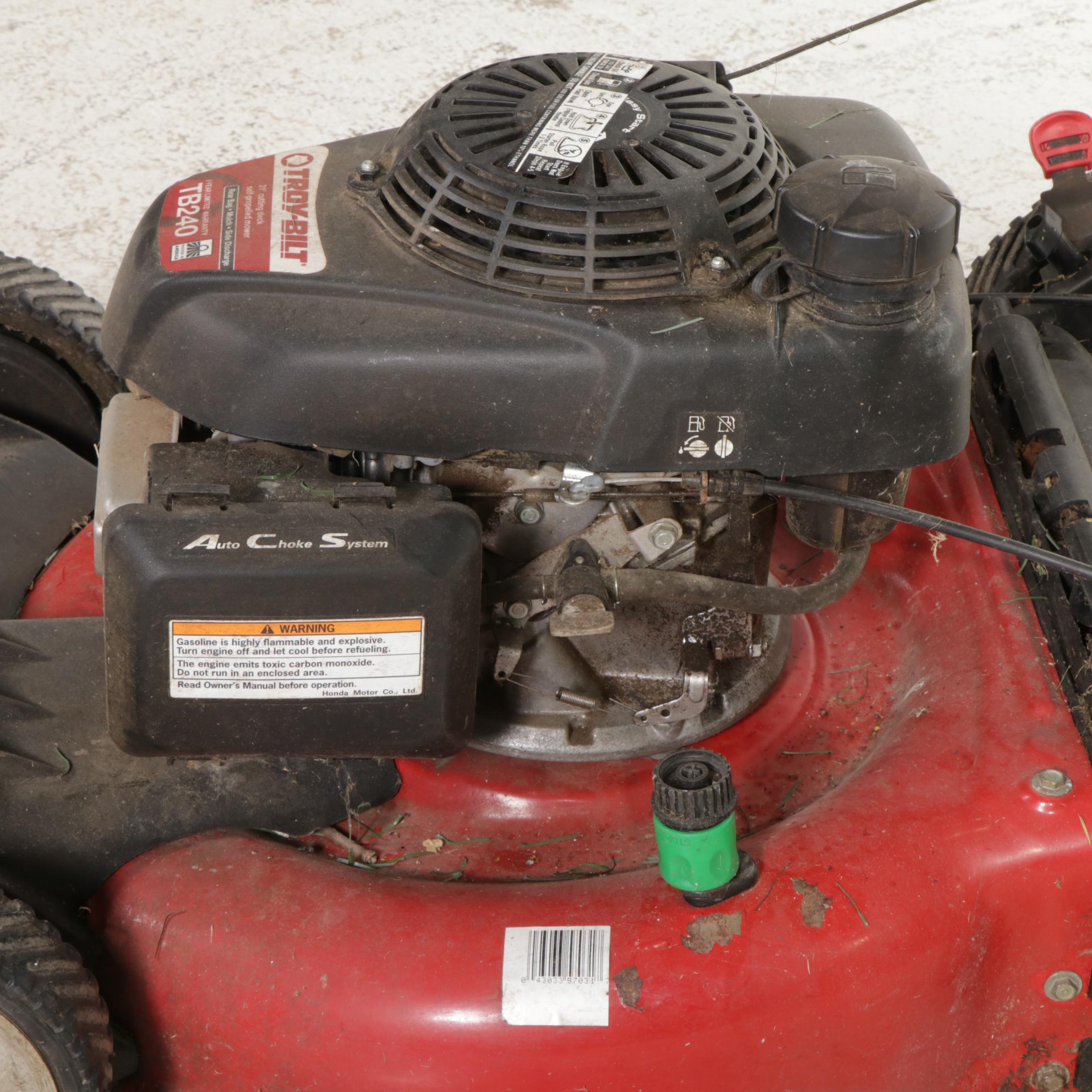 Troy-Bilt Gas Powered Lawnmower, 21st Century