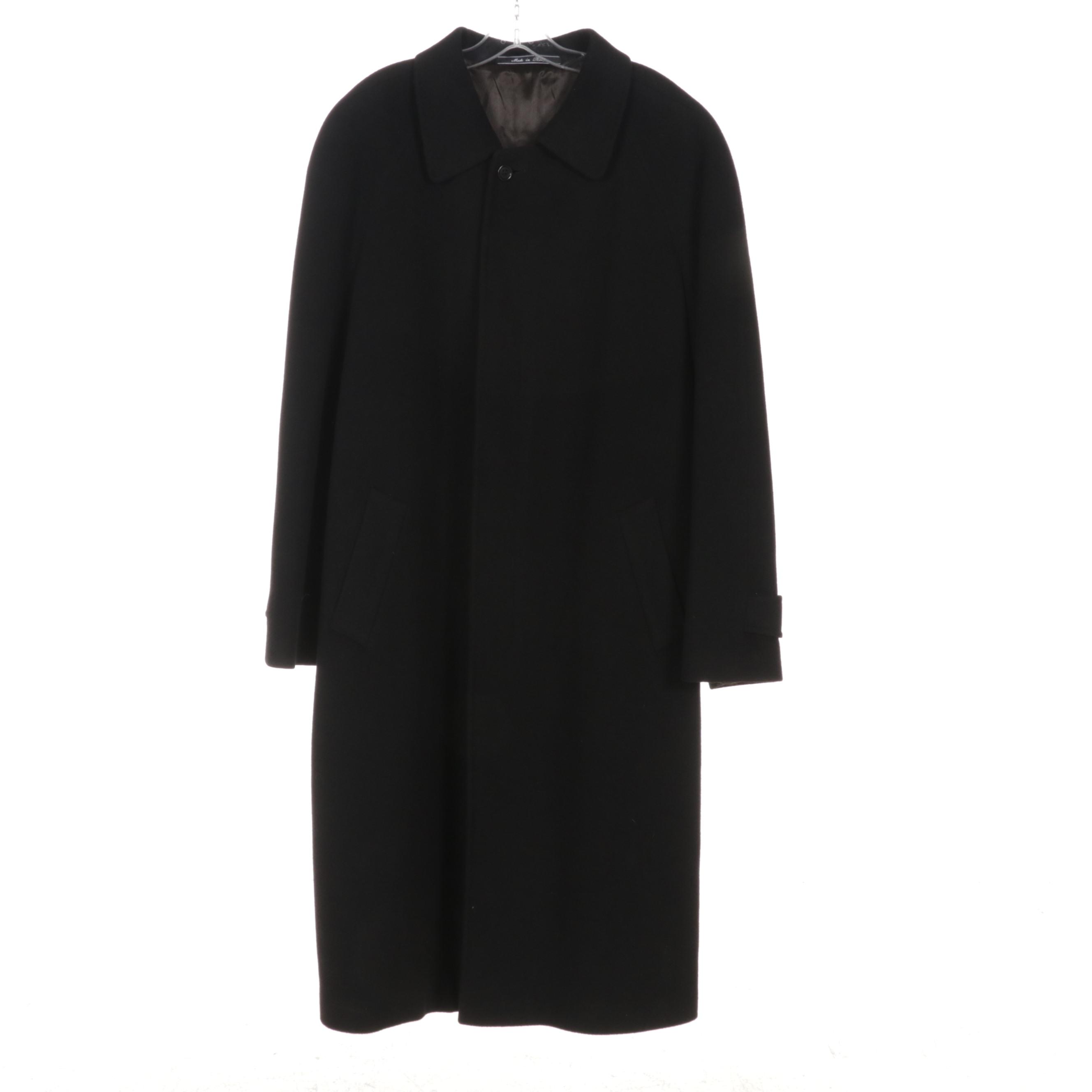 Men's Italian Made Cashmere and Wool Peacoats