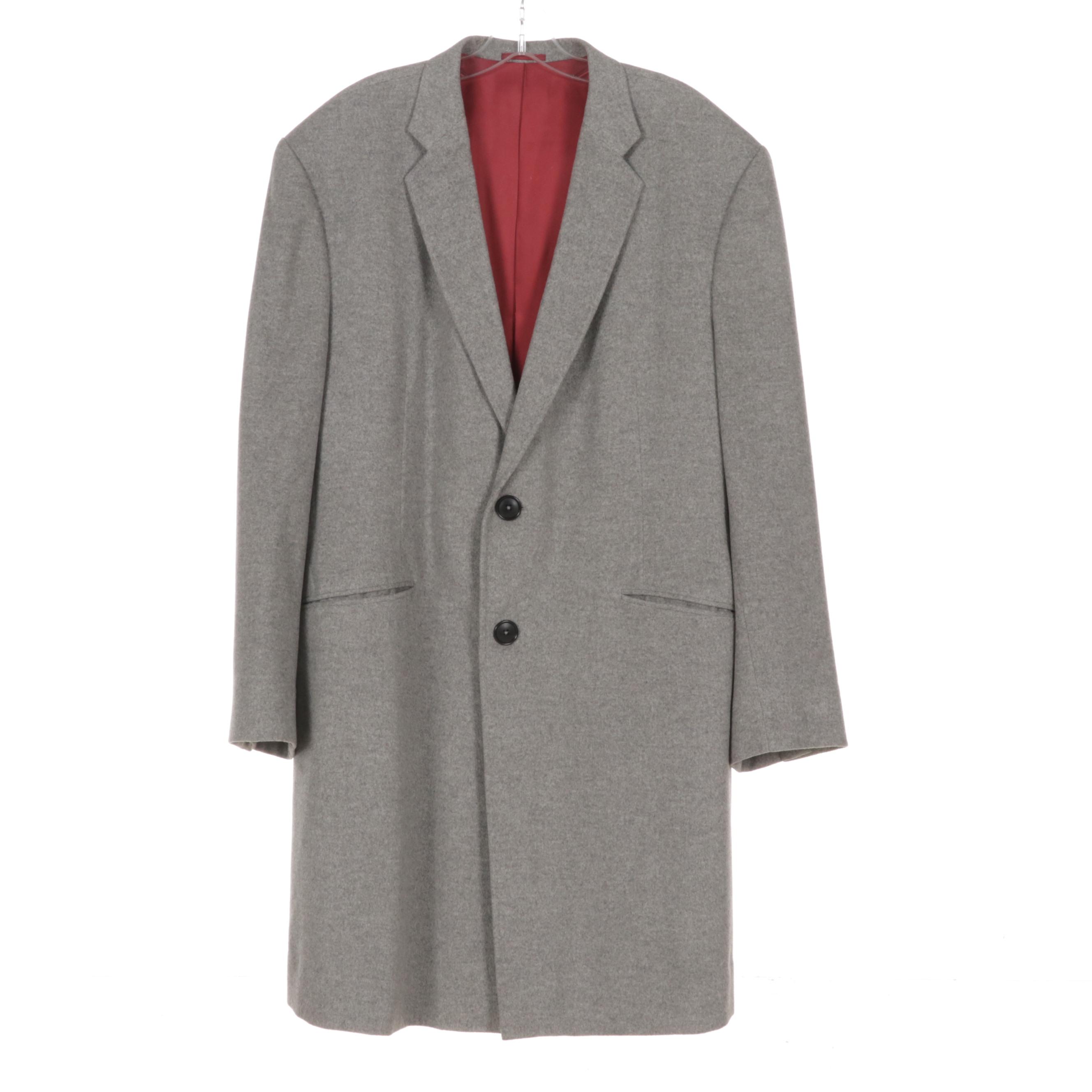 Men's Italian Made Cashmere and Wool Peacoats