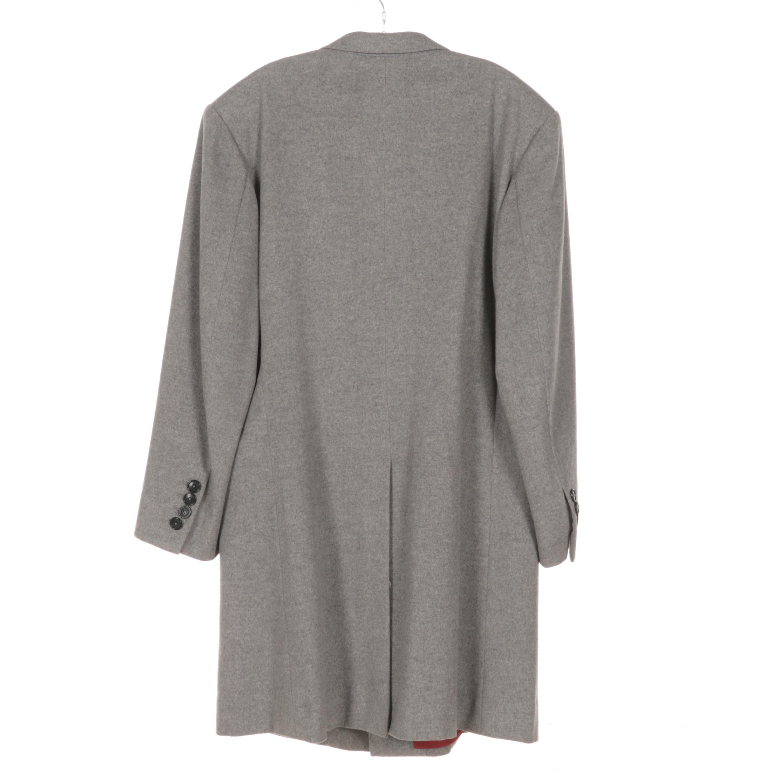 Men's Italian Made Cashmere and Wool Peacoats