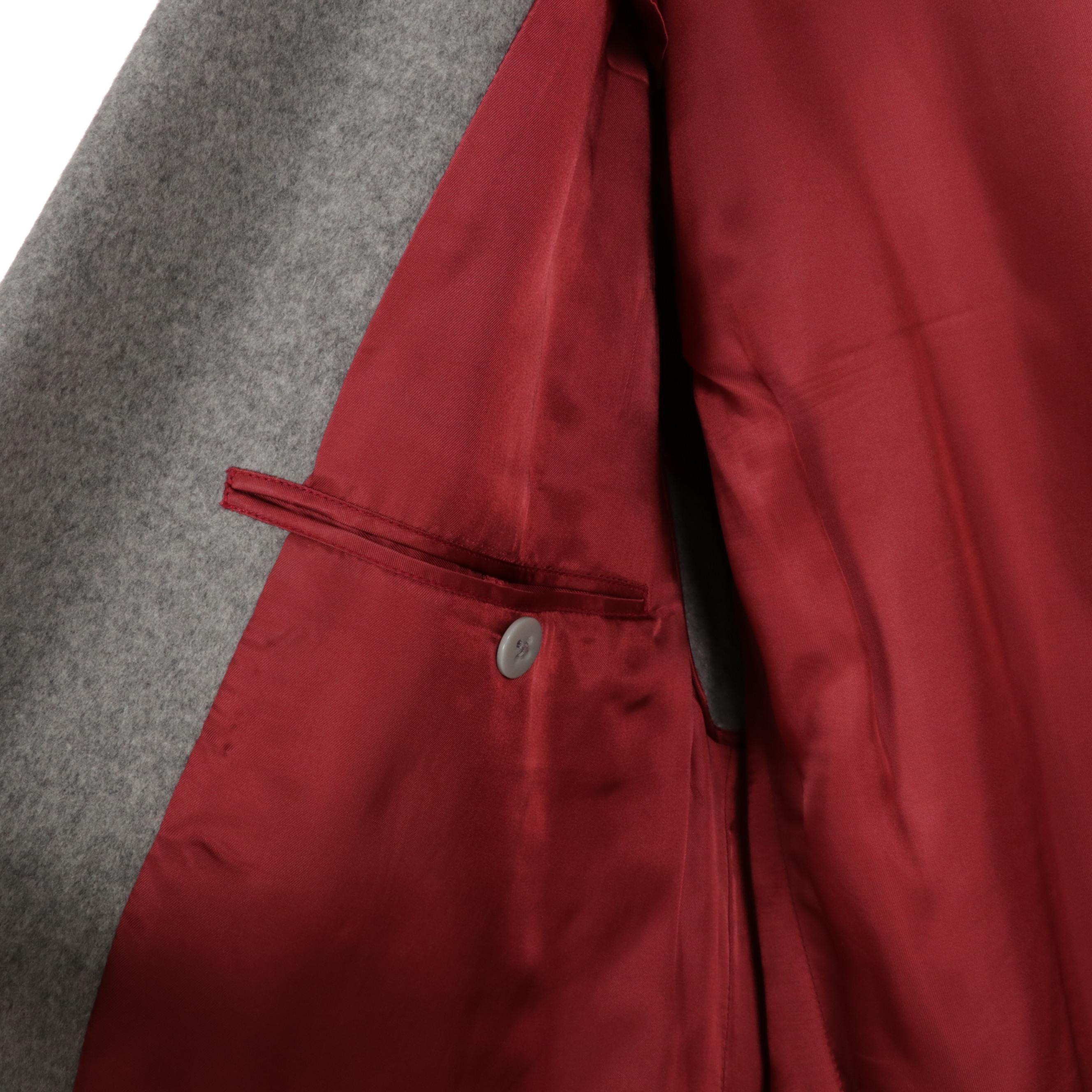 Men's Italian Made Cashmere and Wool Peacoats