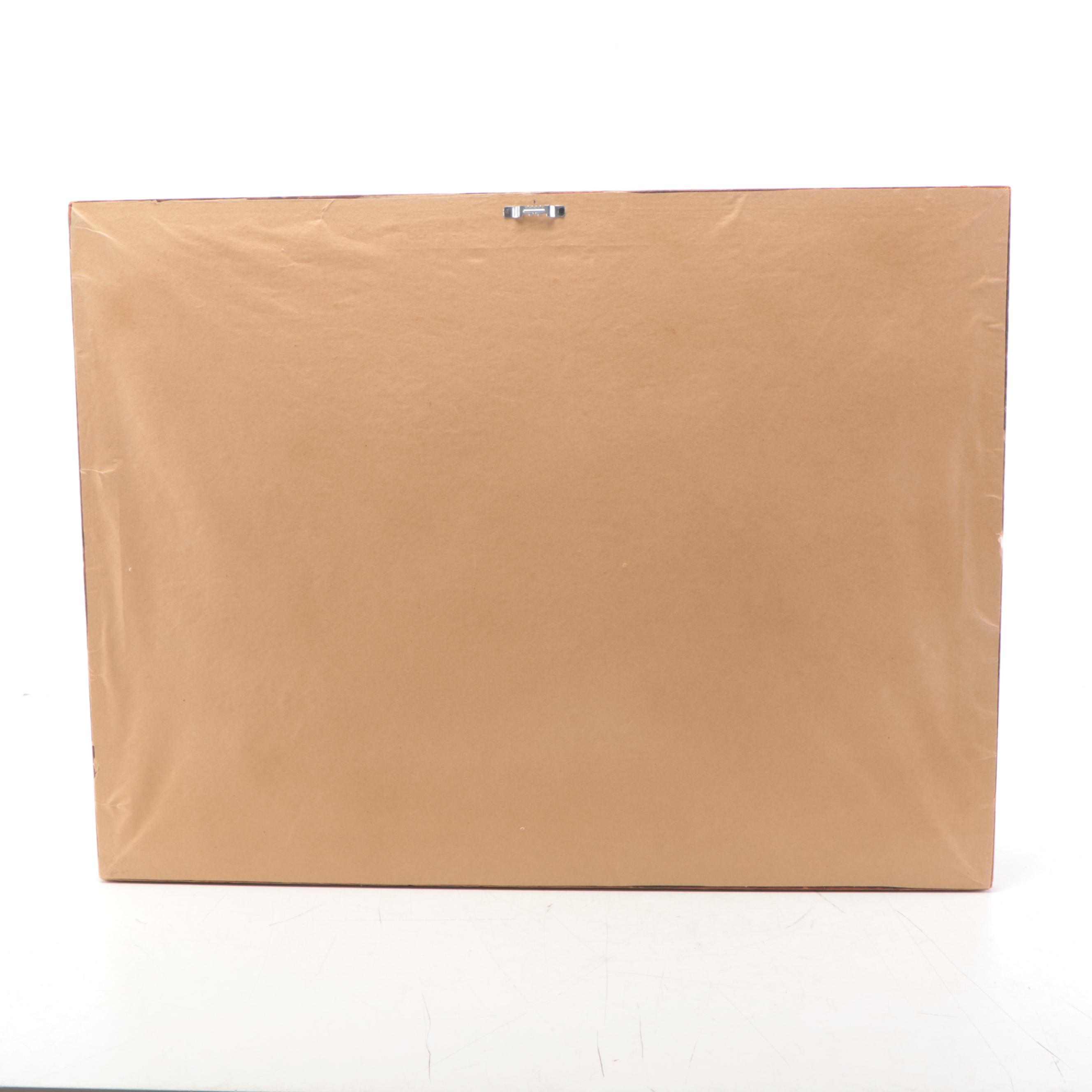 Watercolor Painting of Funeral Procession in the Style of Winslow Homer