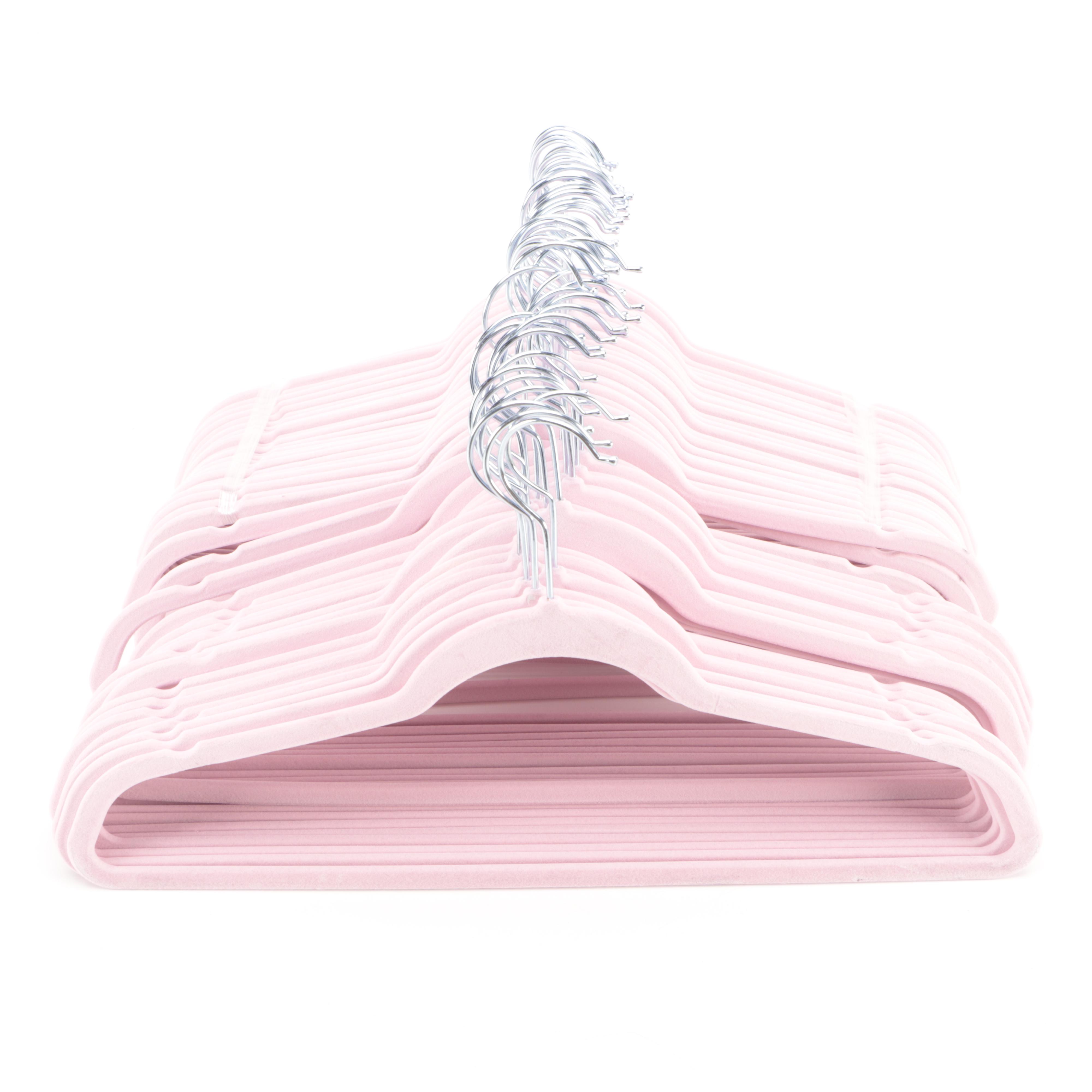 Member's Mark Pink Velvet Hangers