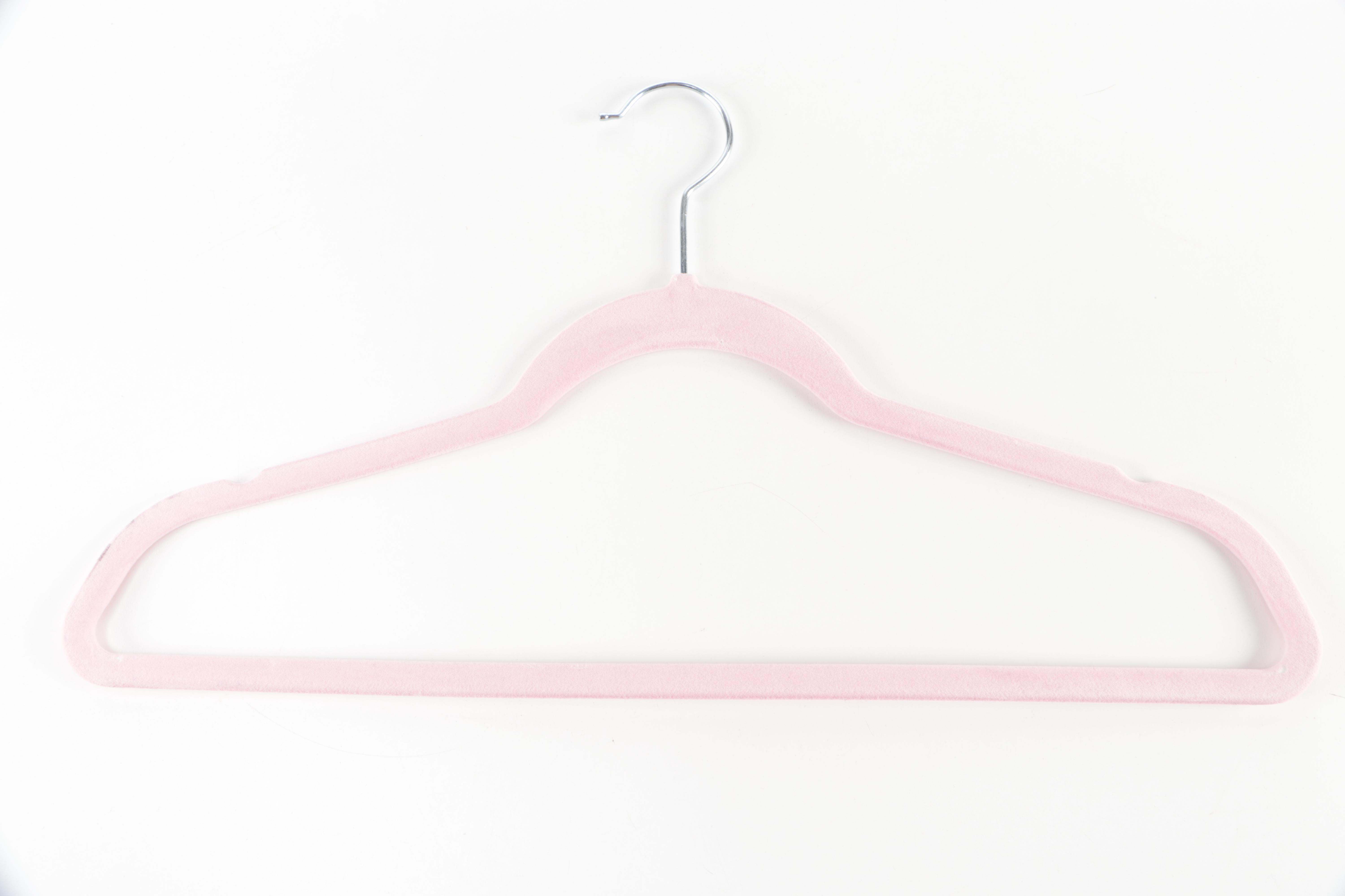 Member's Mark Pink Velvet Hangers