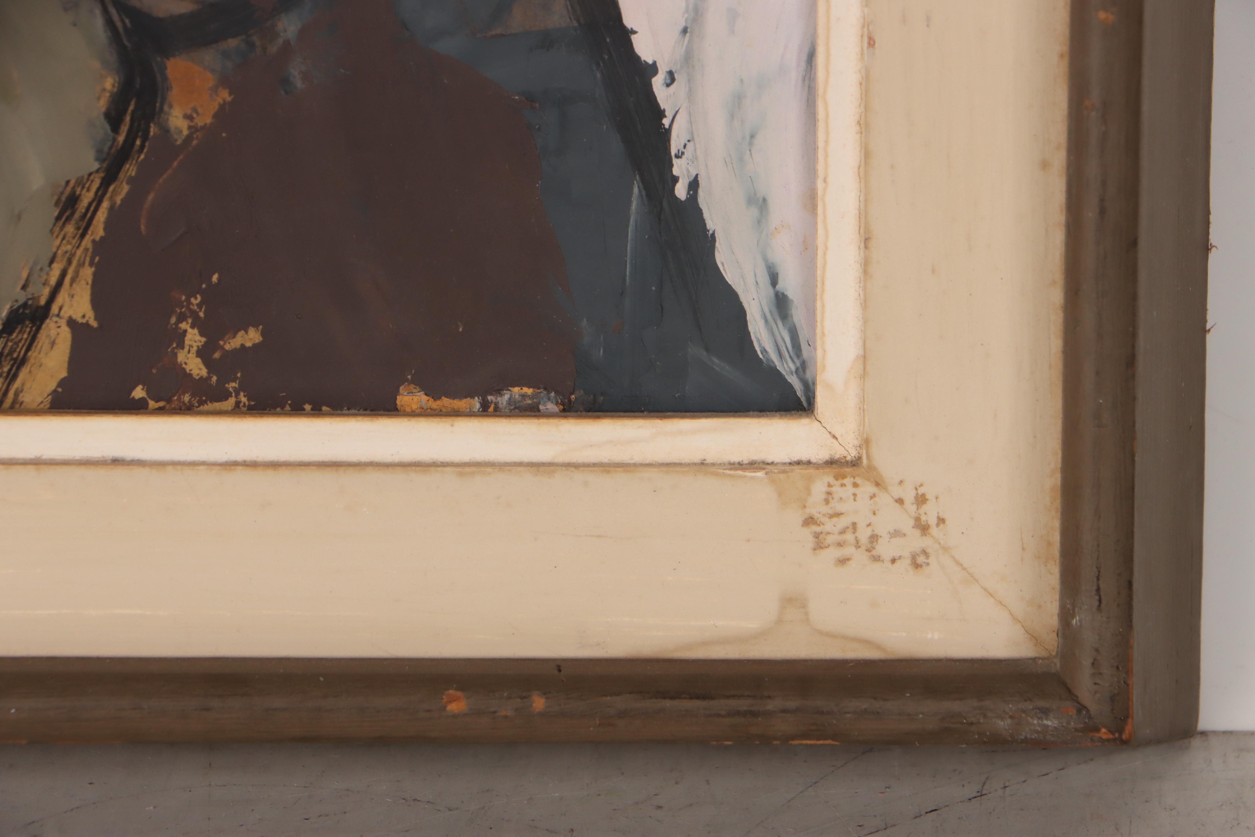 Enid Foster Oil Painting "The Norm," 1957