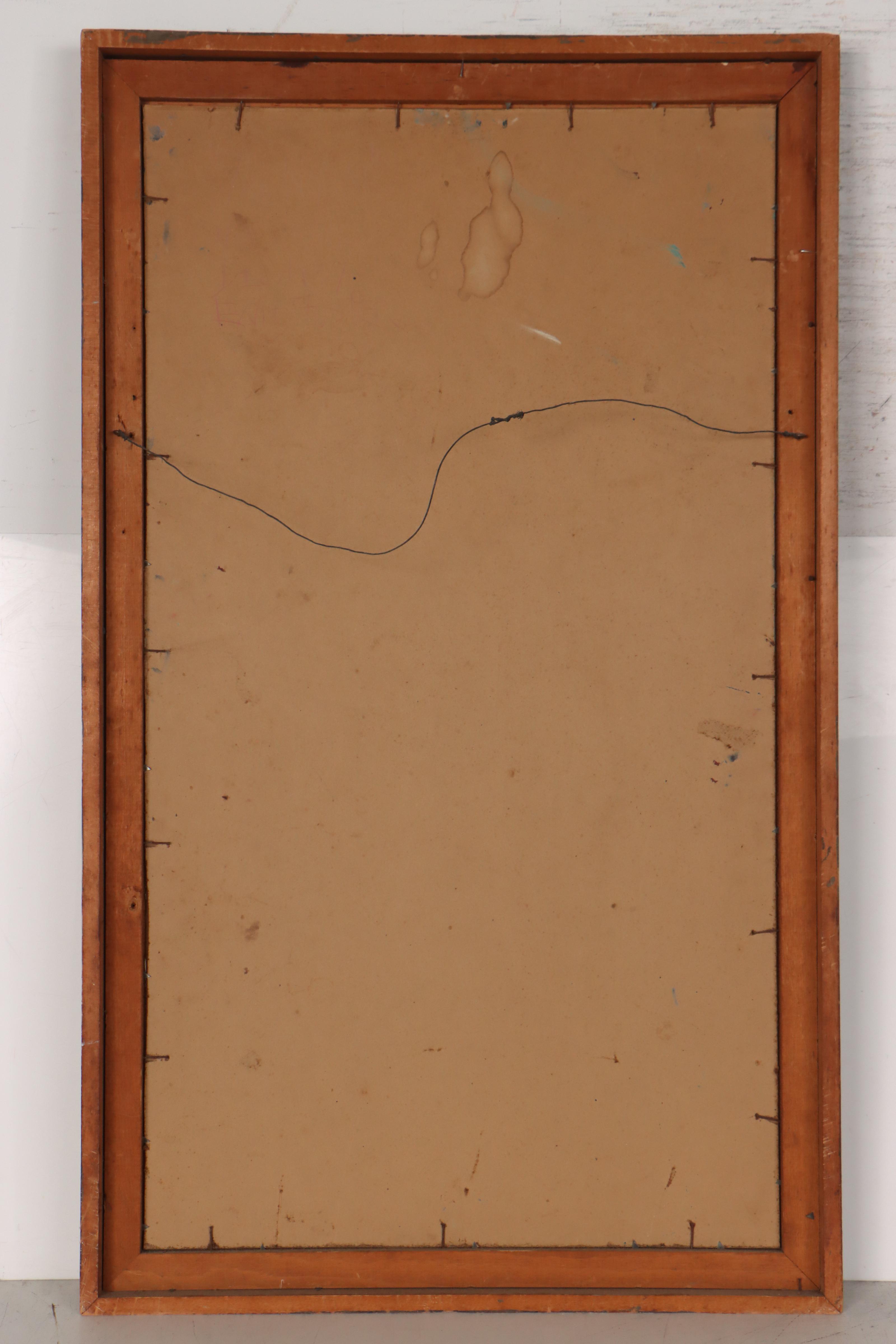 Enid Foster Oil Painting "The Norm," 1957