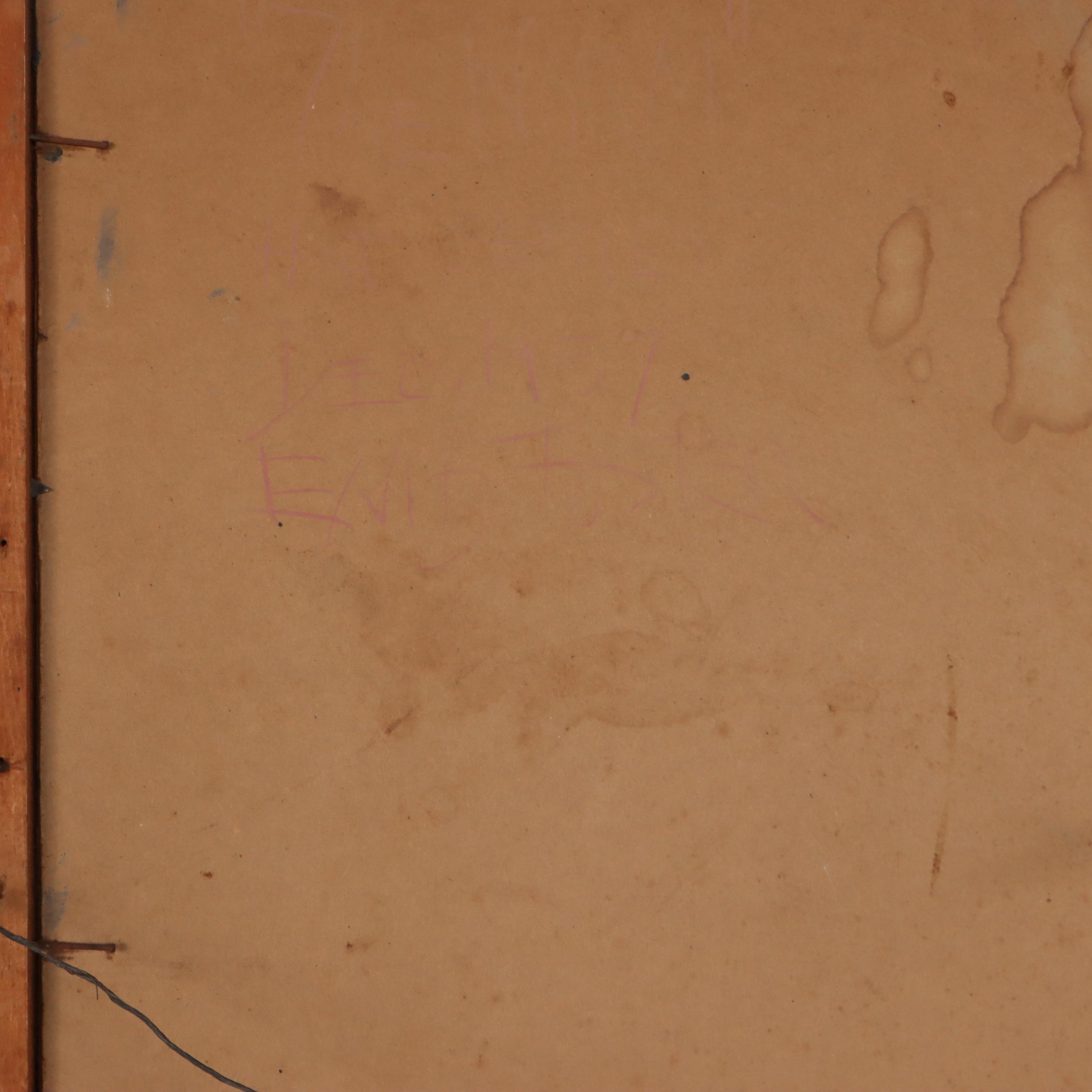 Enid Foster Oil Painting "The Norm," 1957