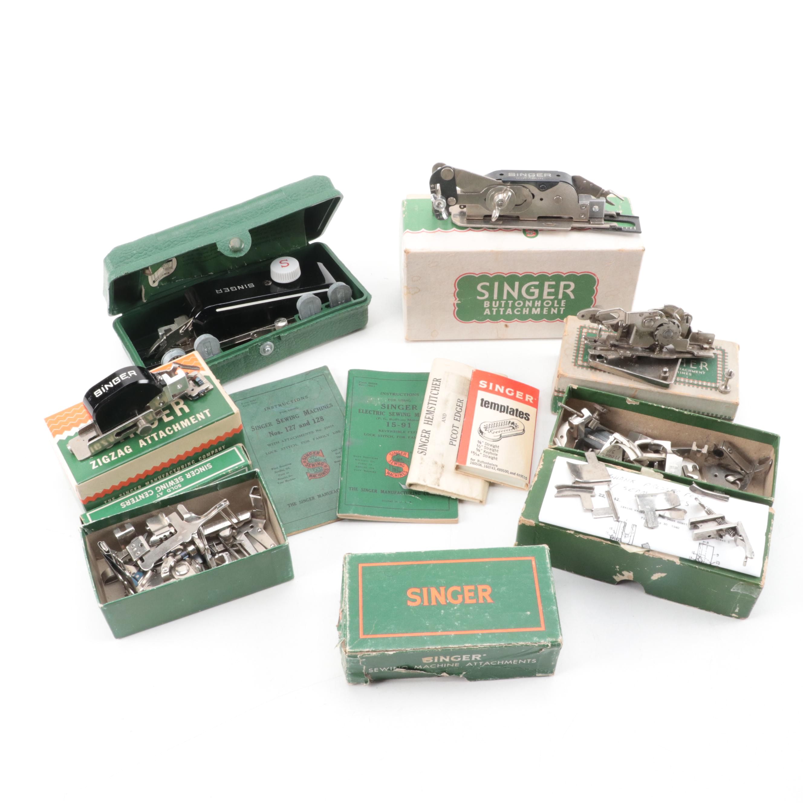 Singer Sewing Machine Foot Attachments