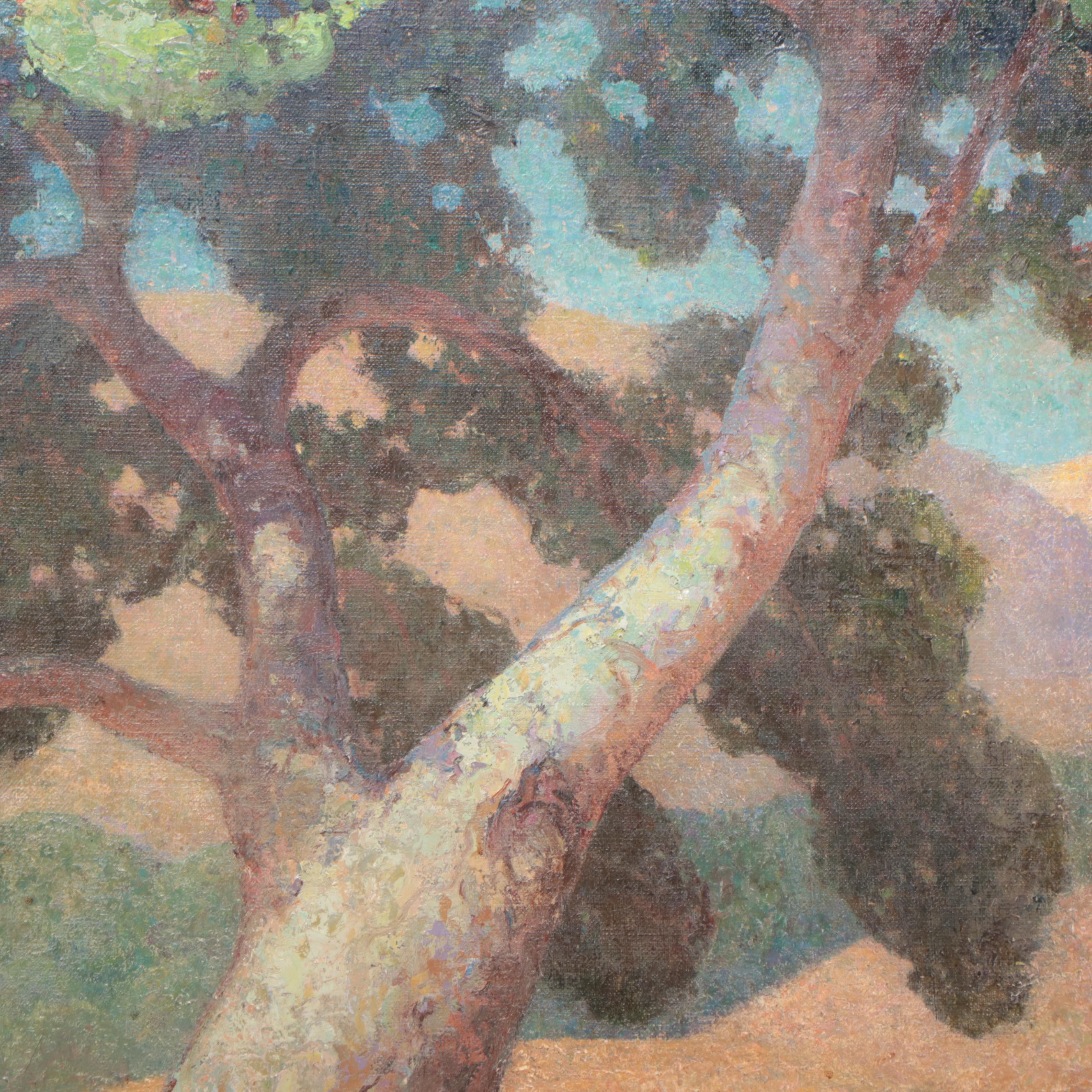 Country Landscape Oil Painting