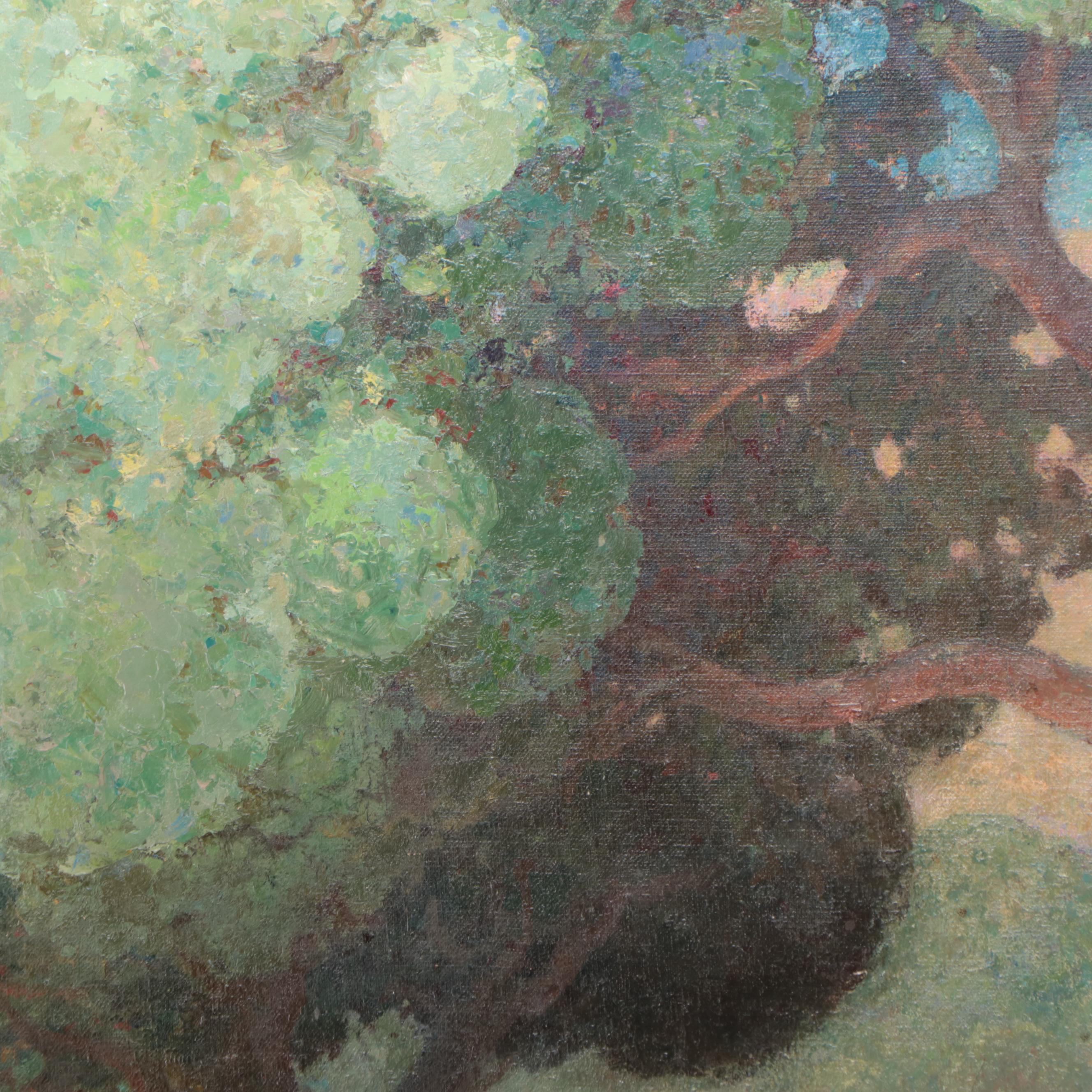 Country Landscape Oil Painting