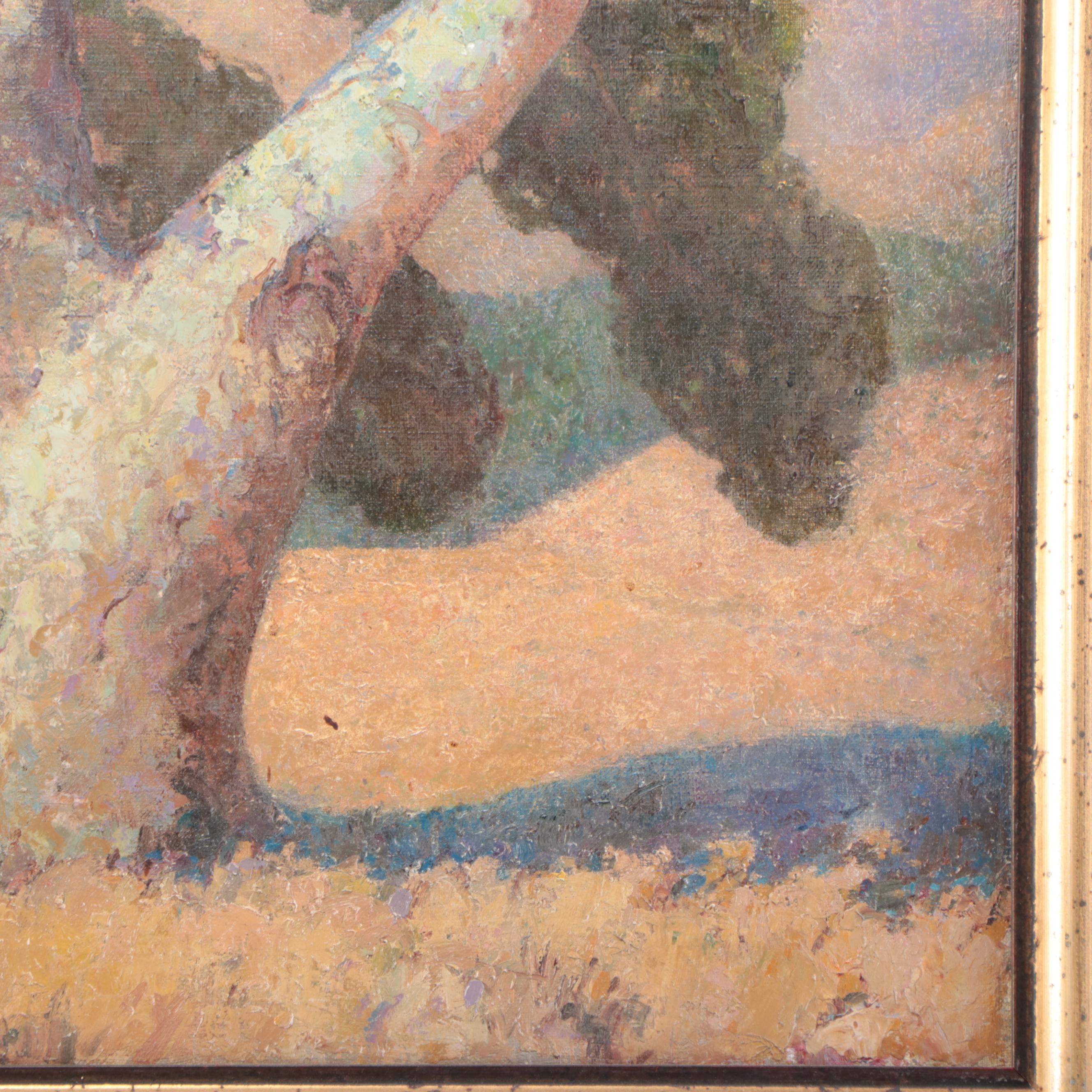 Country Landscape Oil Painting