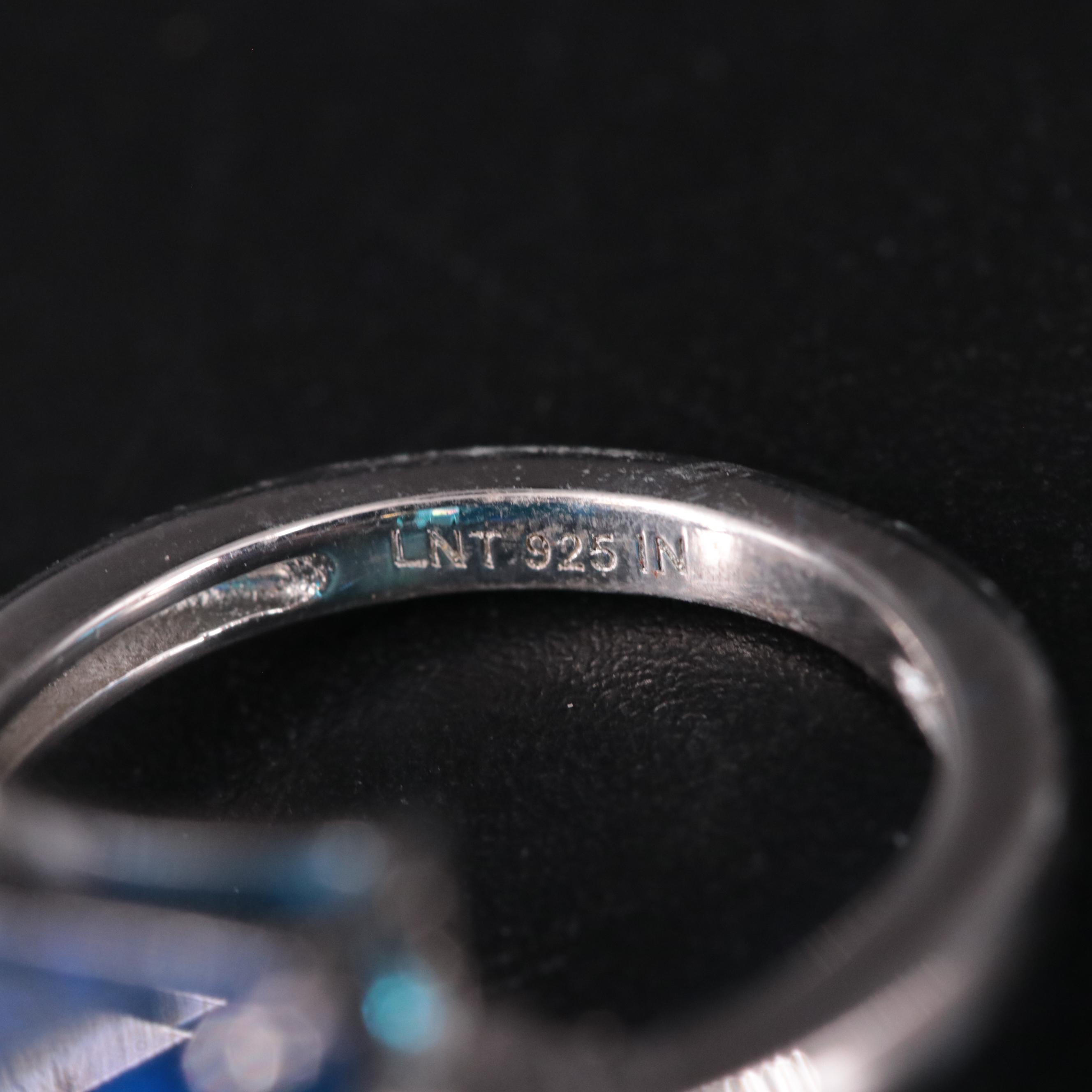 Sterling Silver Topaz Ring