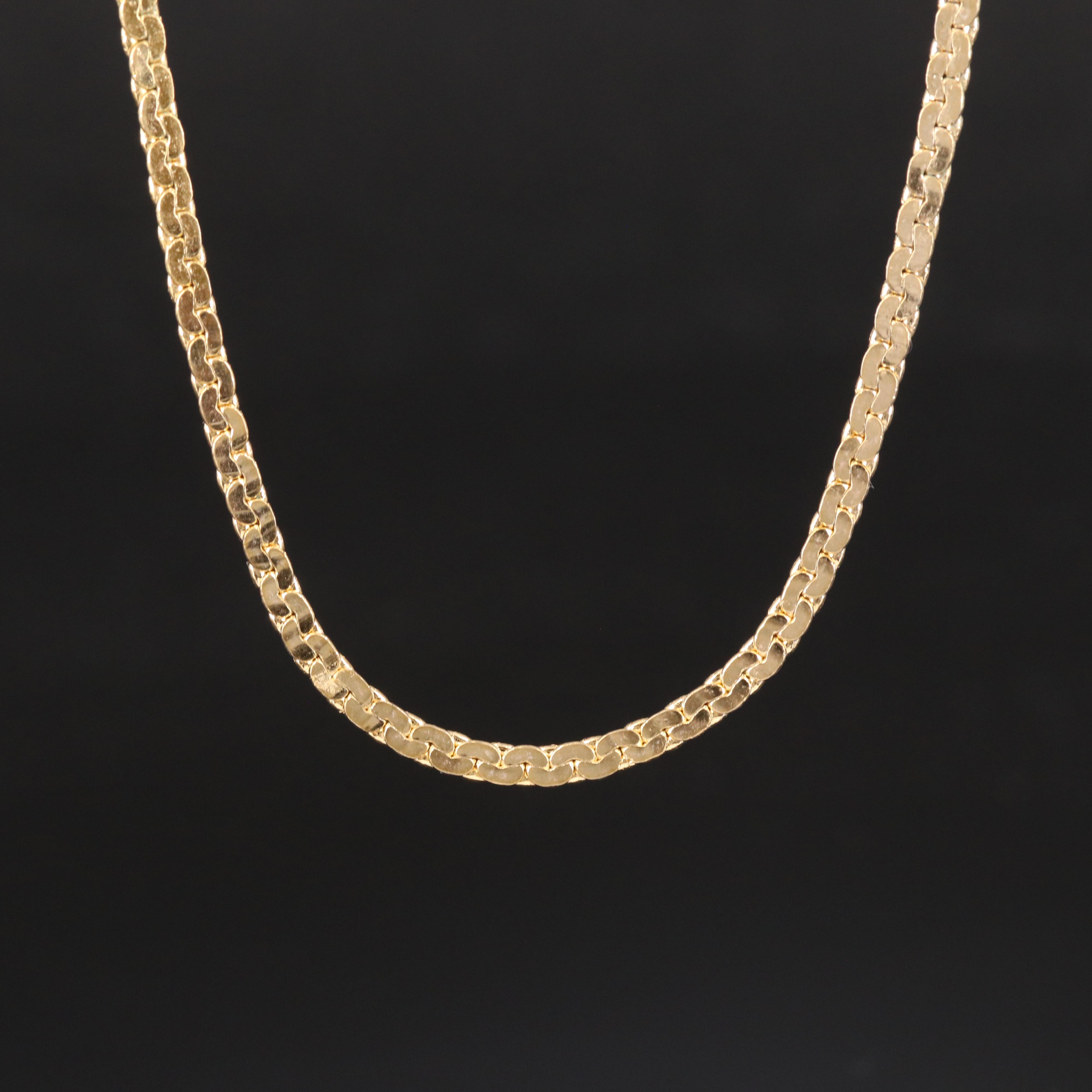 C Link Chain Necklace