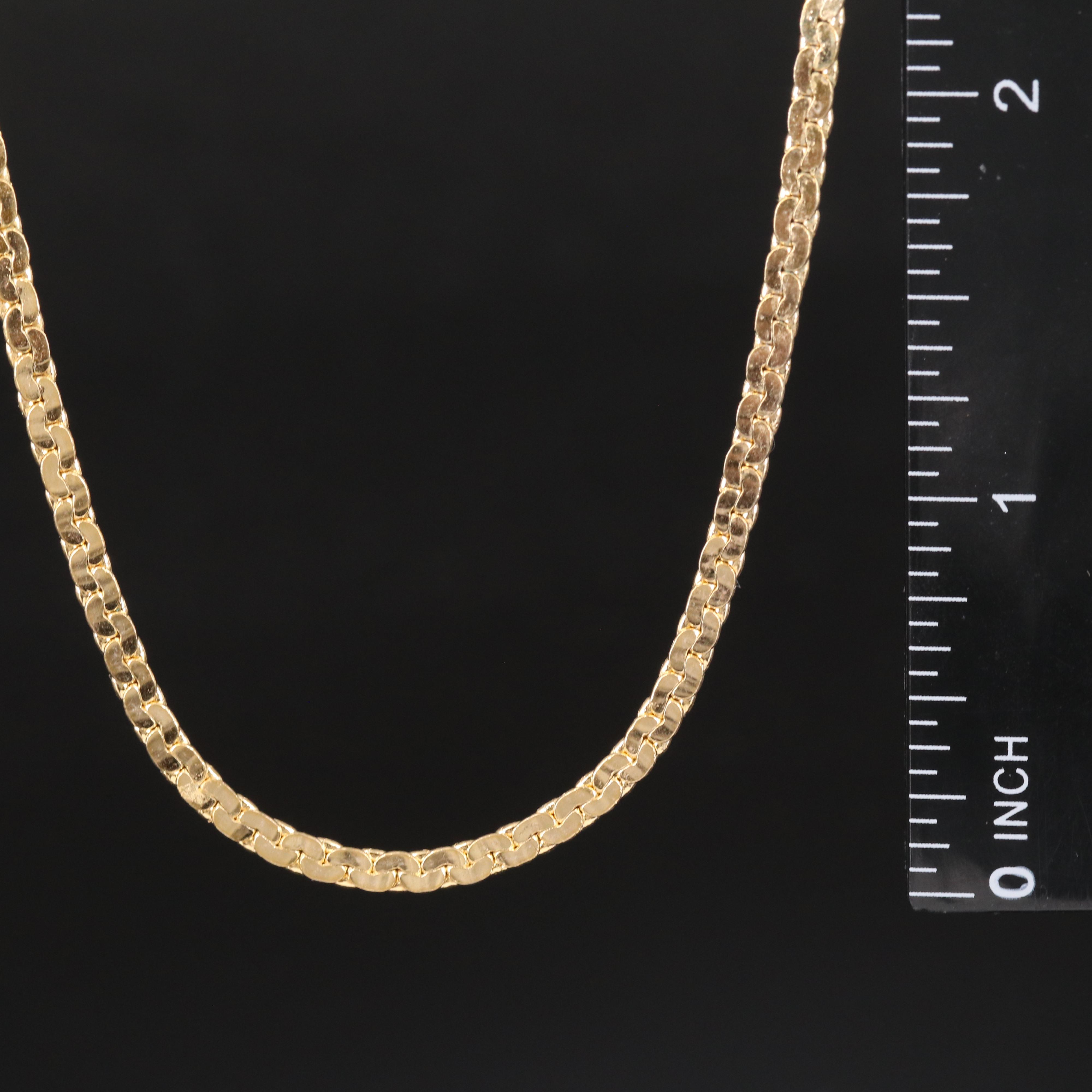 C Link Chain Necklace