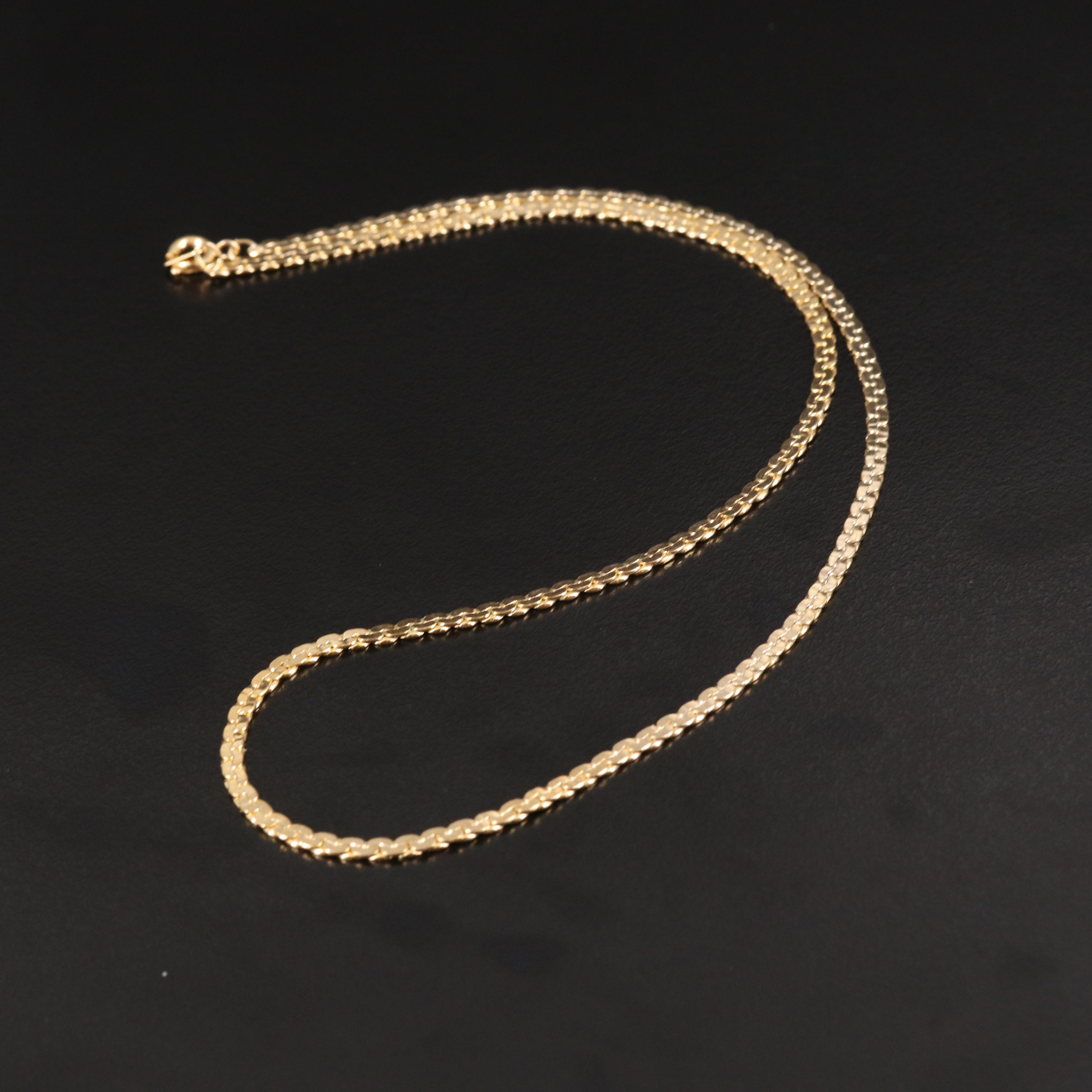 C Link Chain Necklace