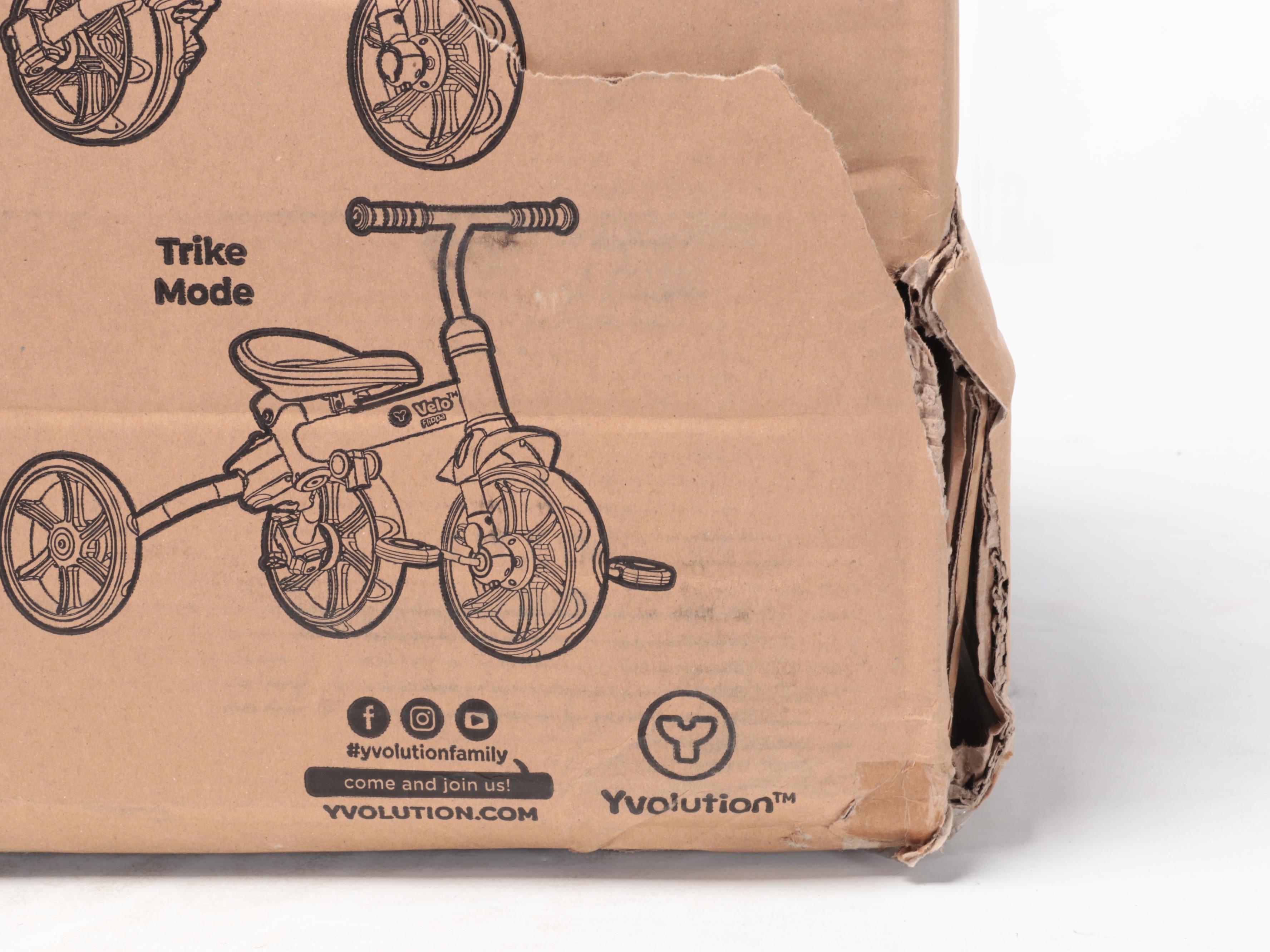 Yvolution Y Velo Flippa 4-in-1 Toddler Trike to Balance Bike