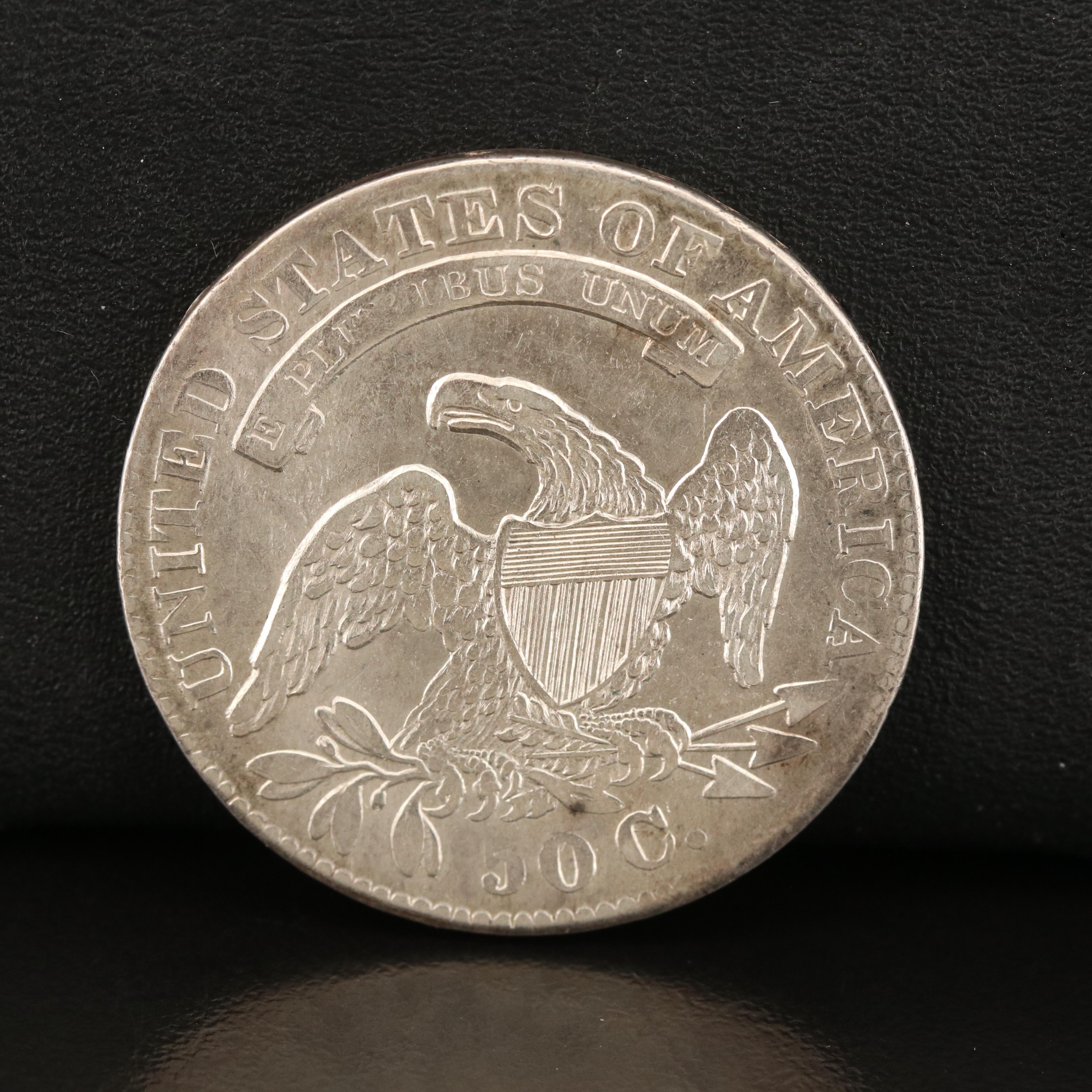 1833 Capped Bust Silver Half Dollar