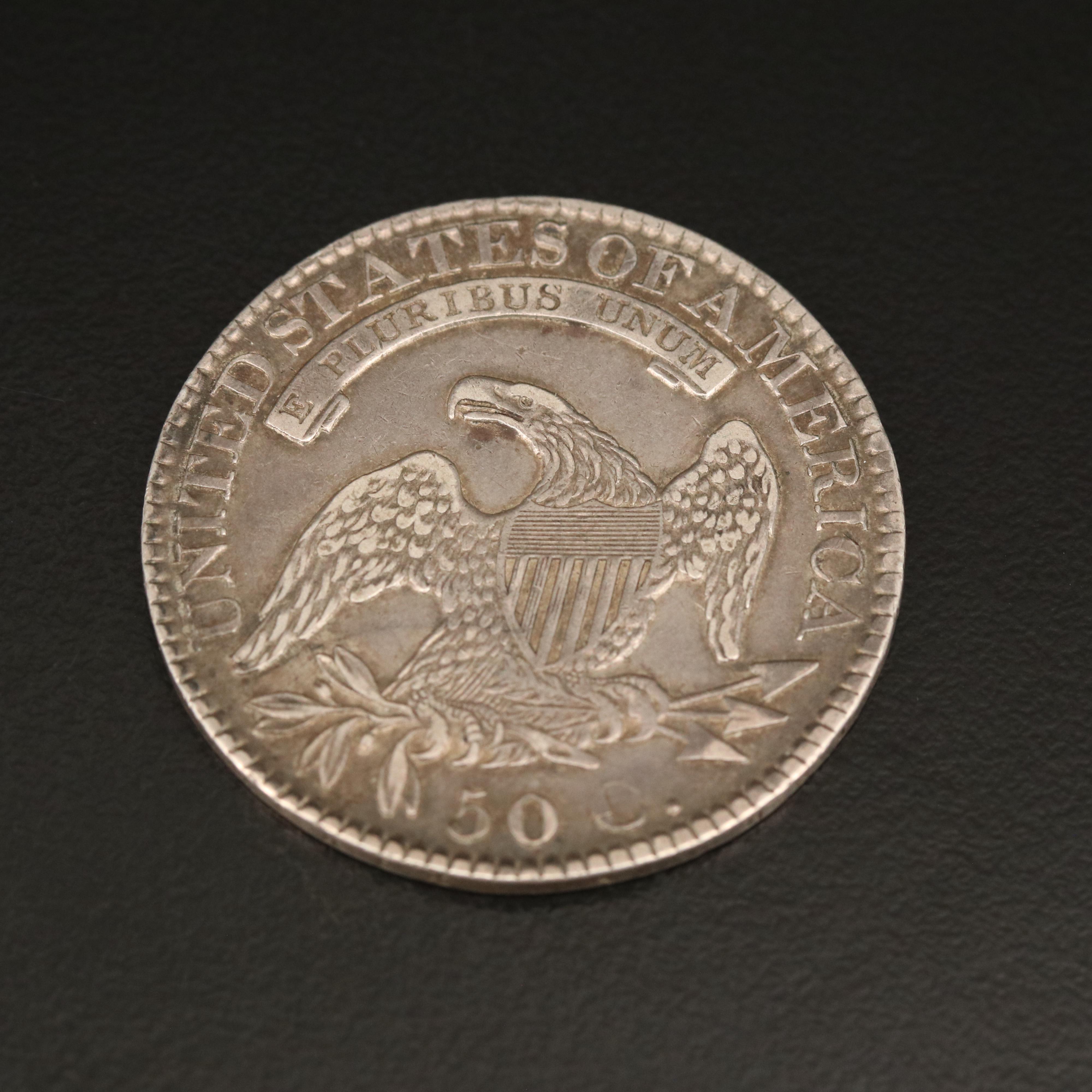 1826 Capped Bust Silver Half Dollar