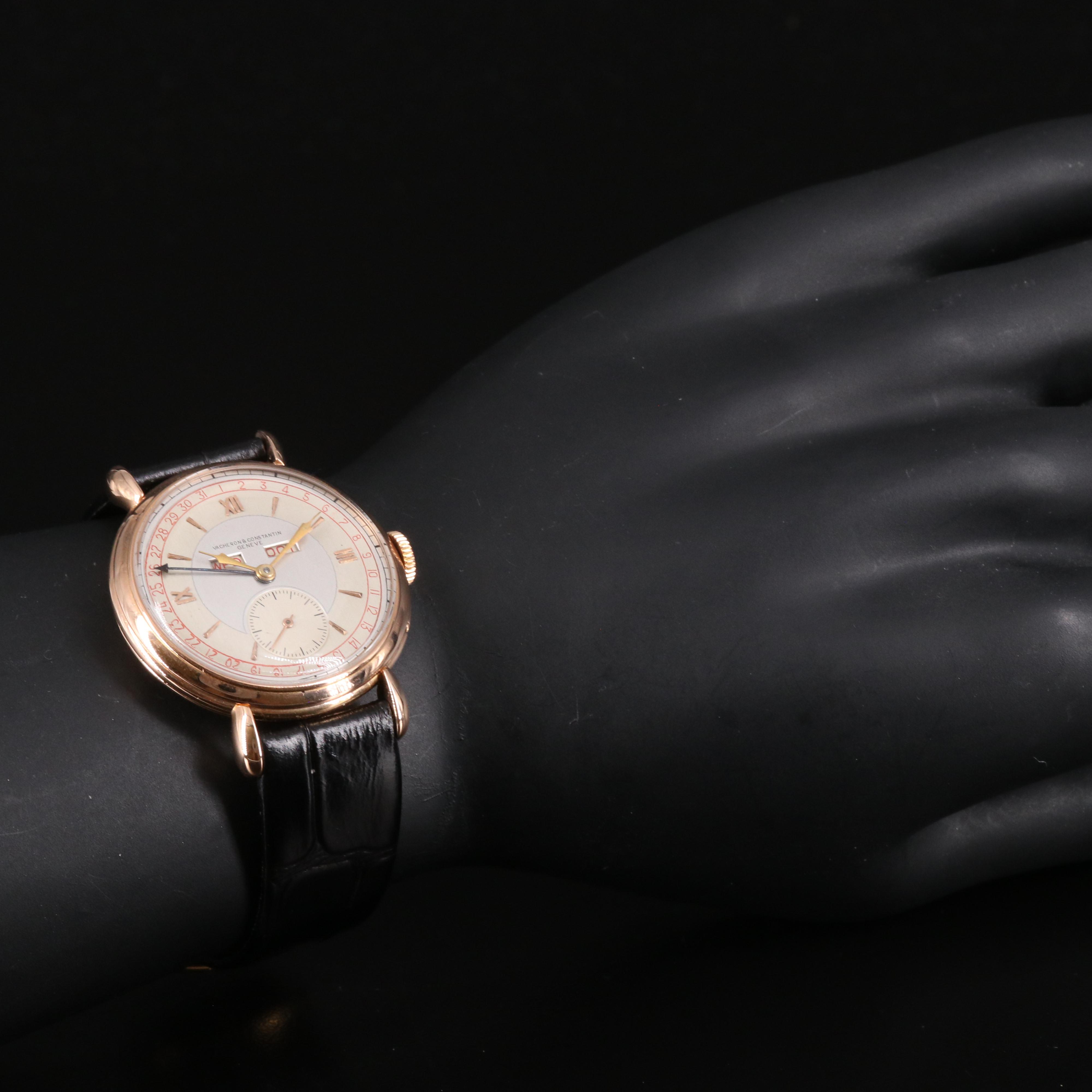 18K Vacheron Constantin Triple Calendar Watch