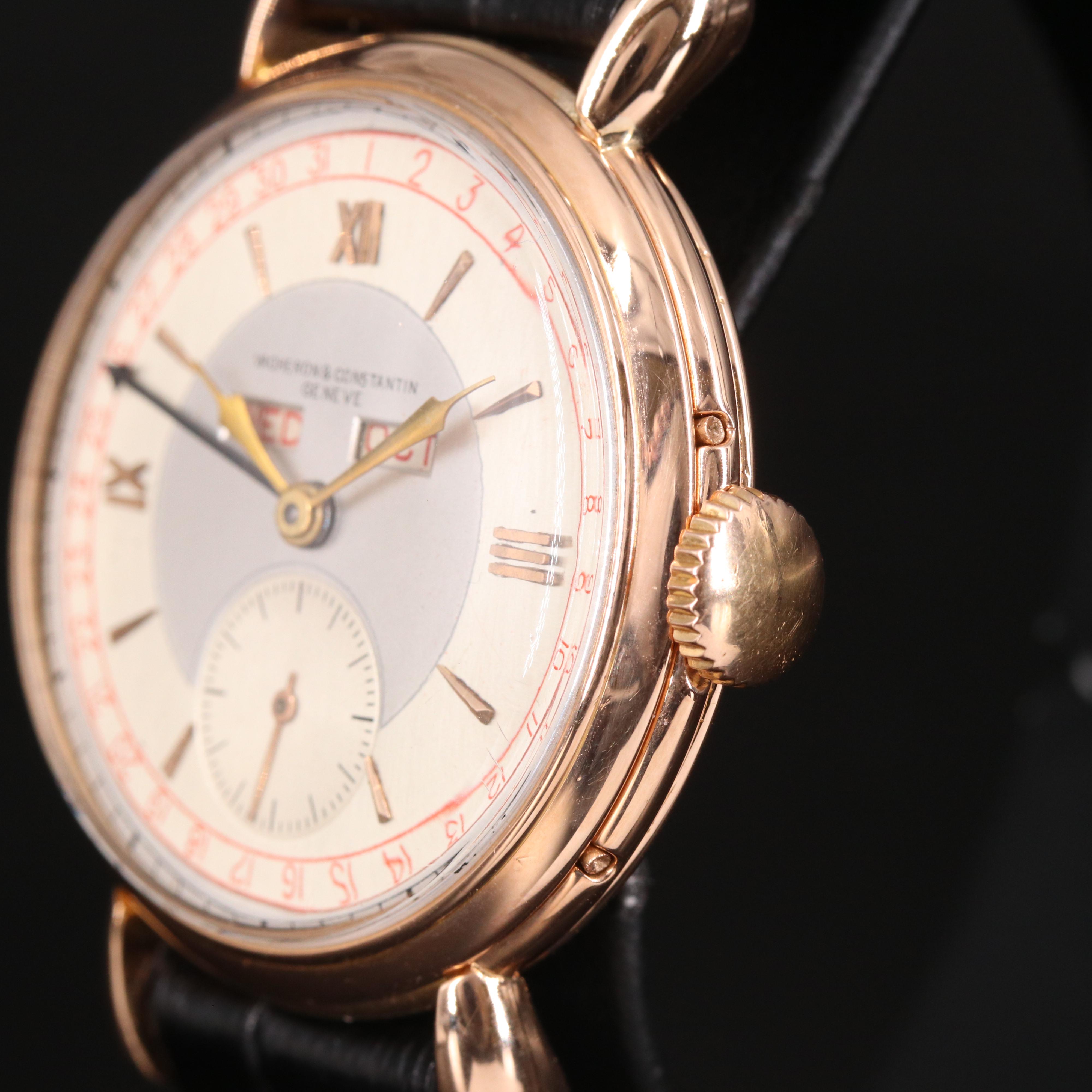 18K Vacheron Constantin Triple Calendar Watch