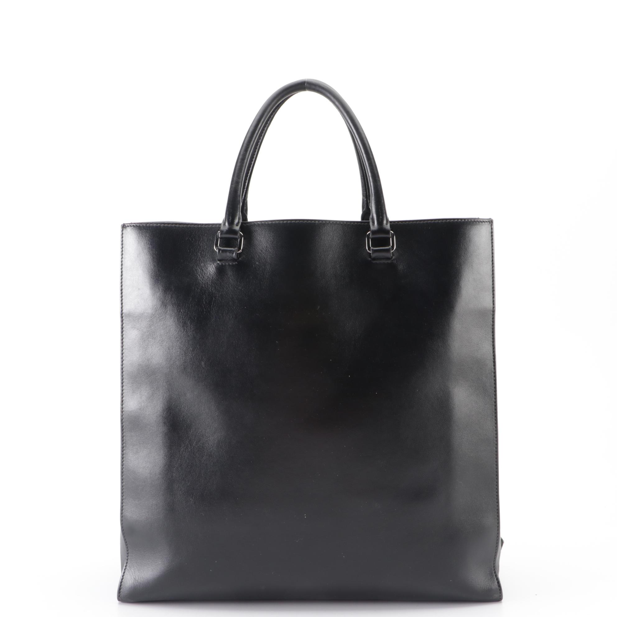 Prada Shopper Tote in Leather